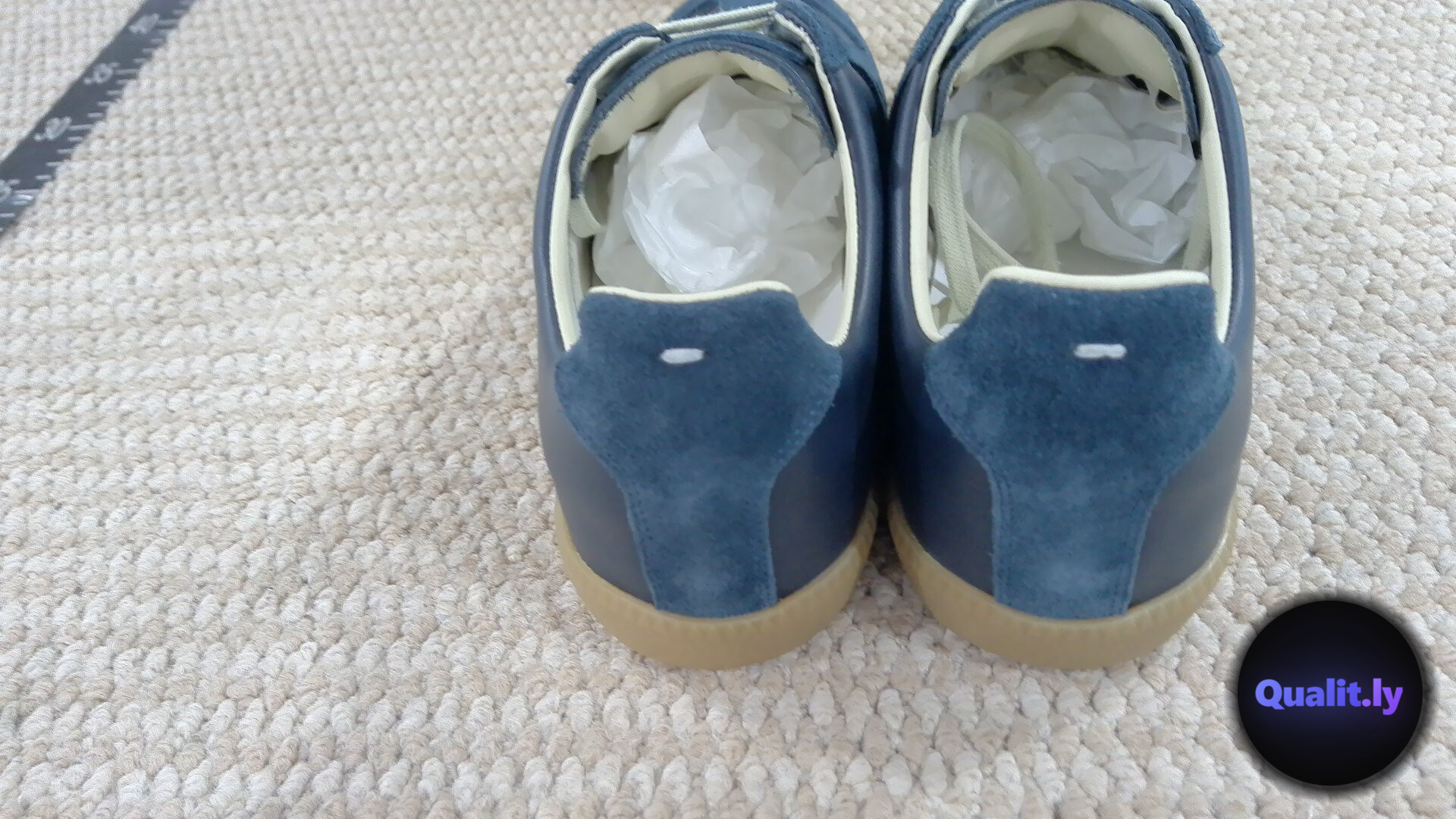Maison Margiela S57WS0236 T6053 Blue Sneakers — foto QC 3
