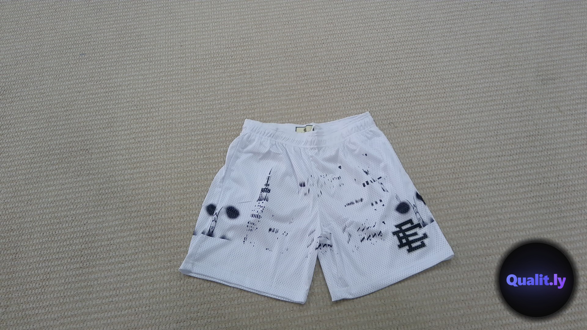 City Limited Edition Ee Shorts High Street Style Unisex Couple Beach Shorts Sports Pants QC
