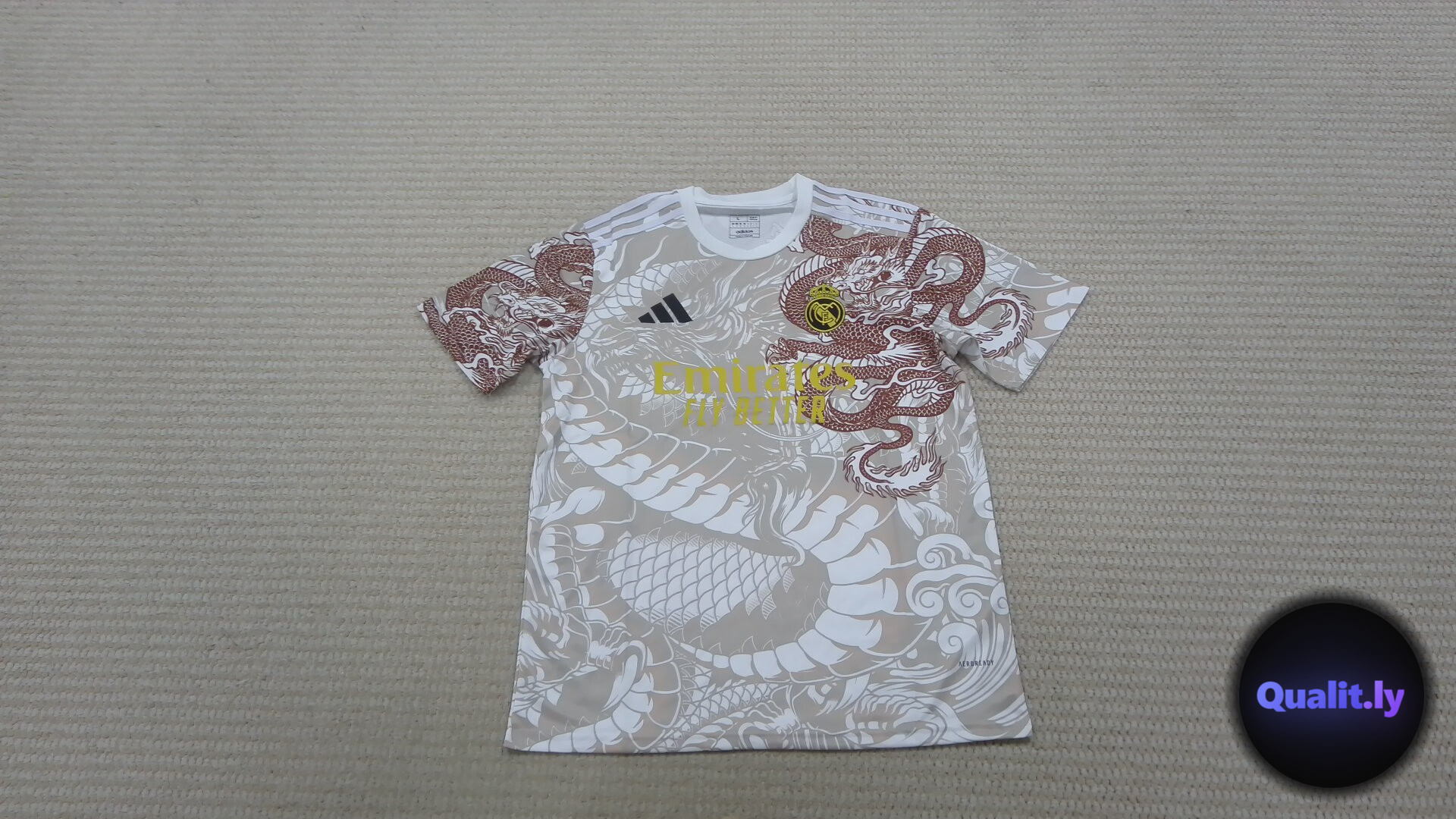 Adidas Real Madrid Dragon Print Jersey QC