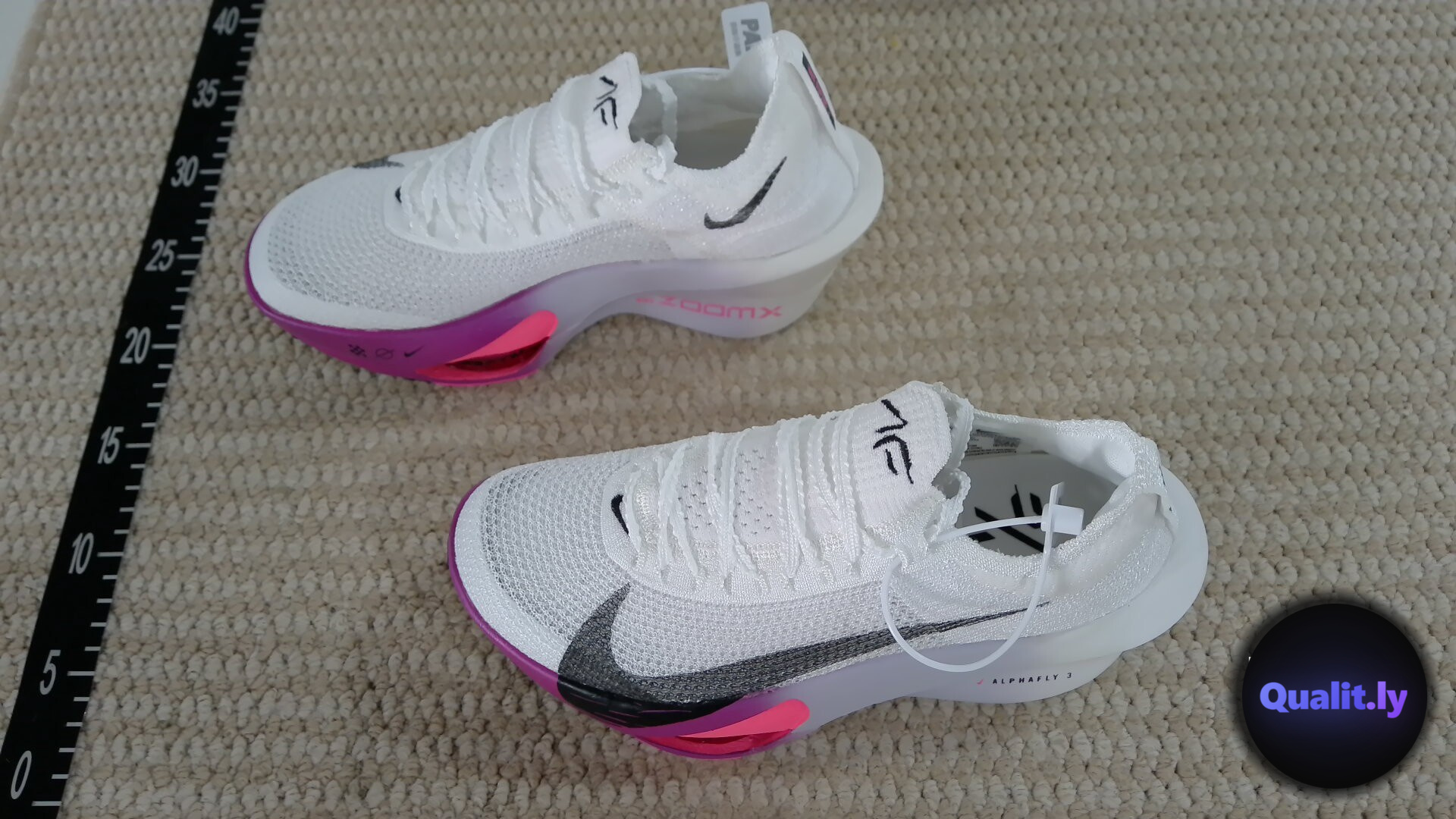 Nike Alphafly 3 White Pink Black QC
