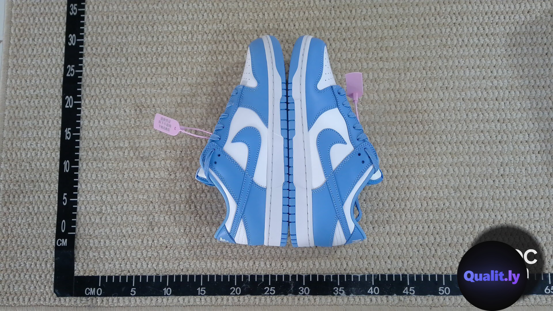 Nike Dunk Low University Blue White Sneakers QC