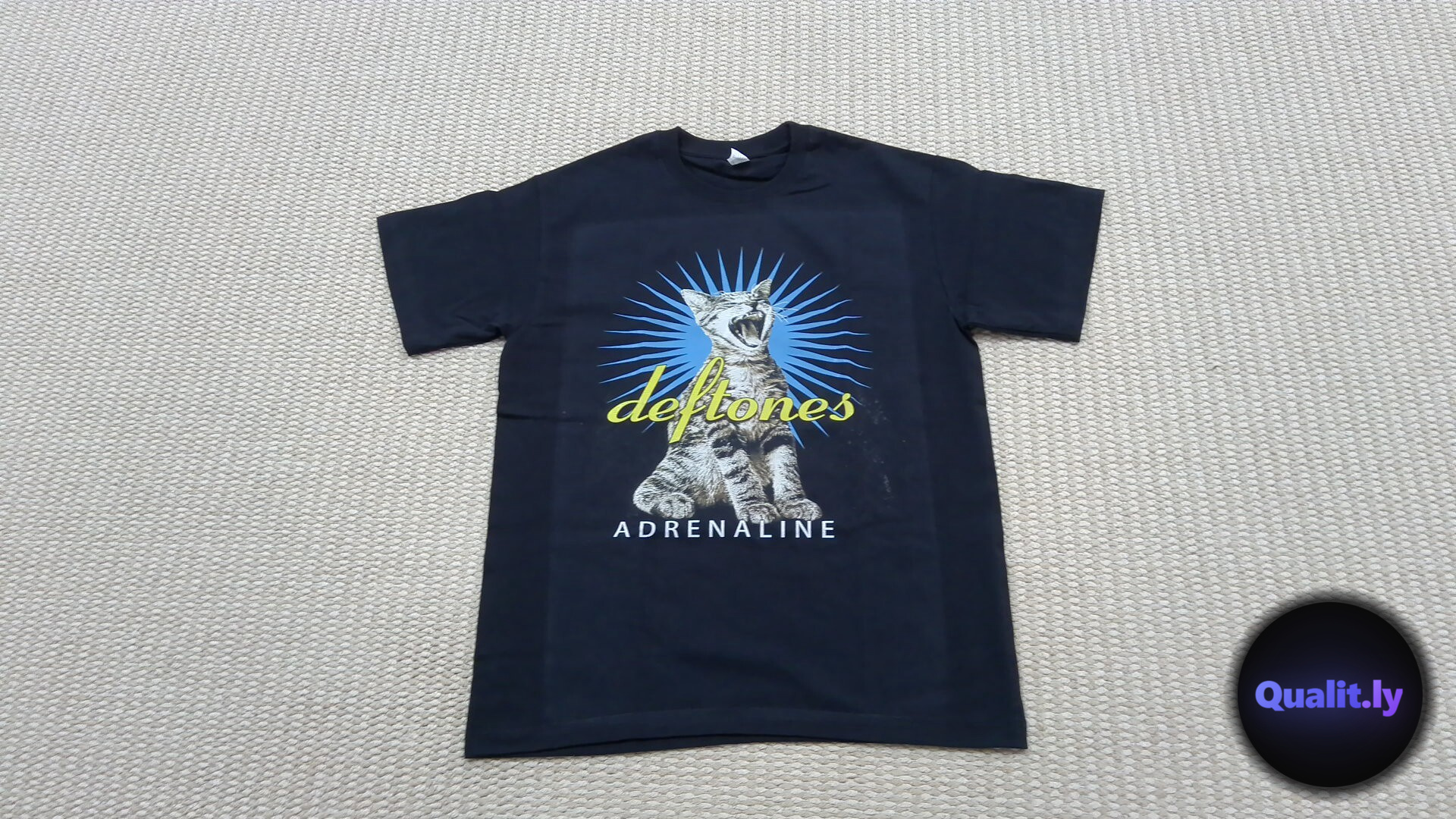 Deftones Adrenaline Cat T-Shirt QC