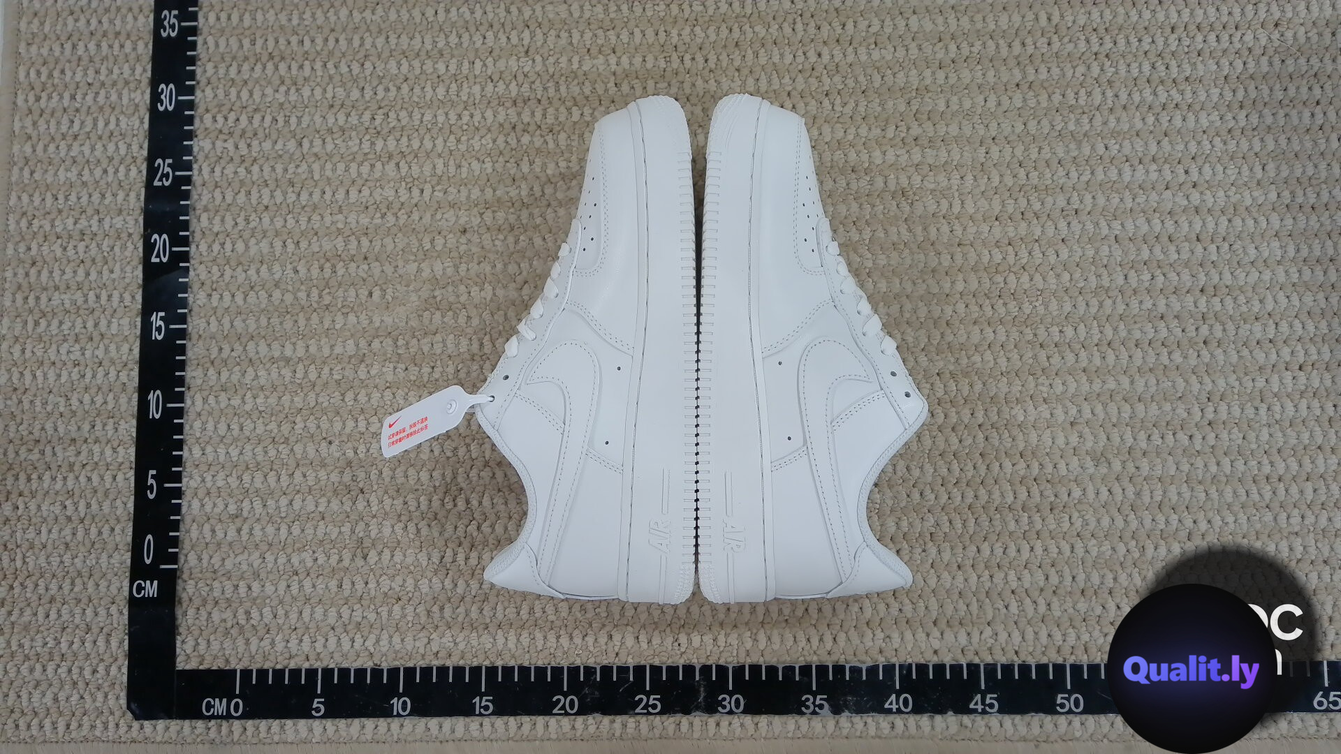 Nike Air Force 1 White Sneakers QC