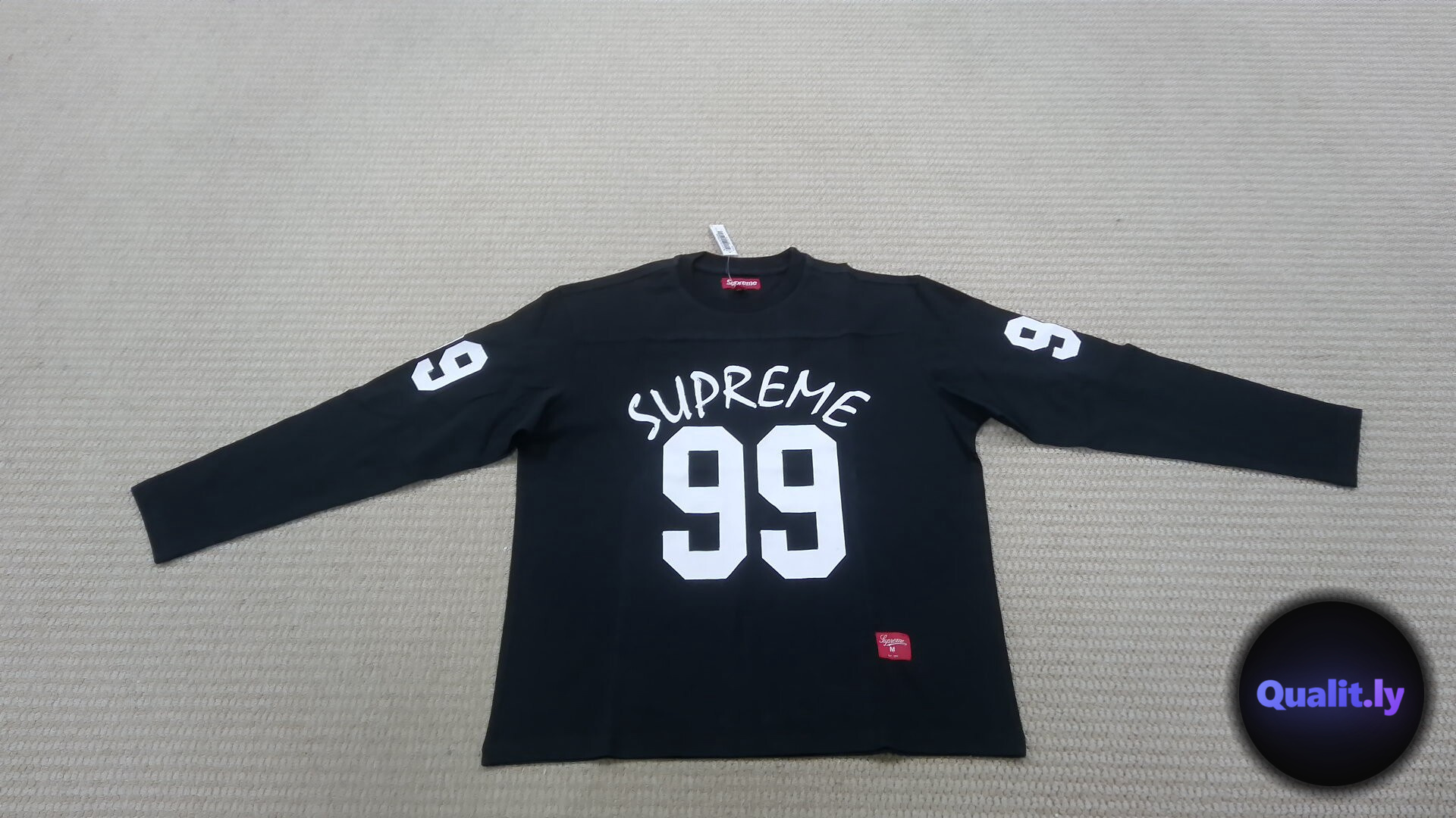 Supreme 99 Football Top Black QC