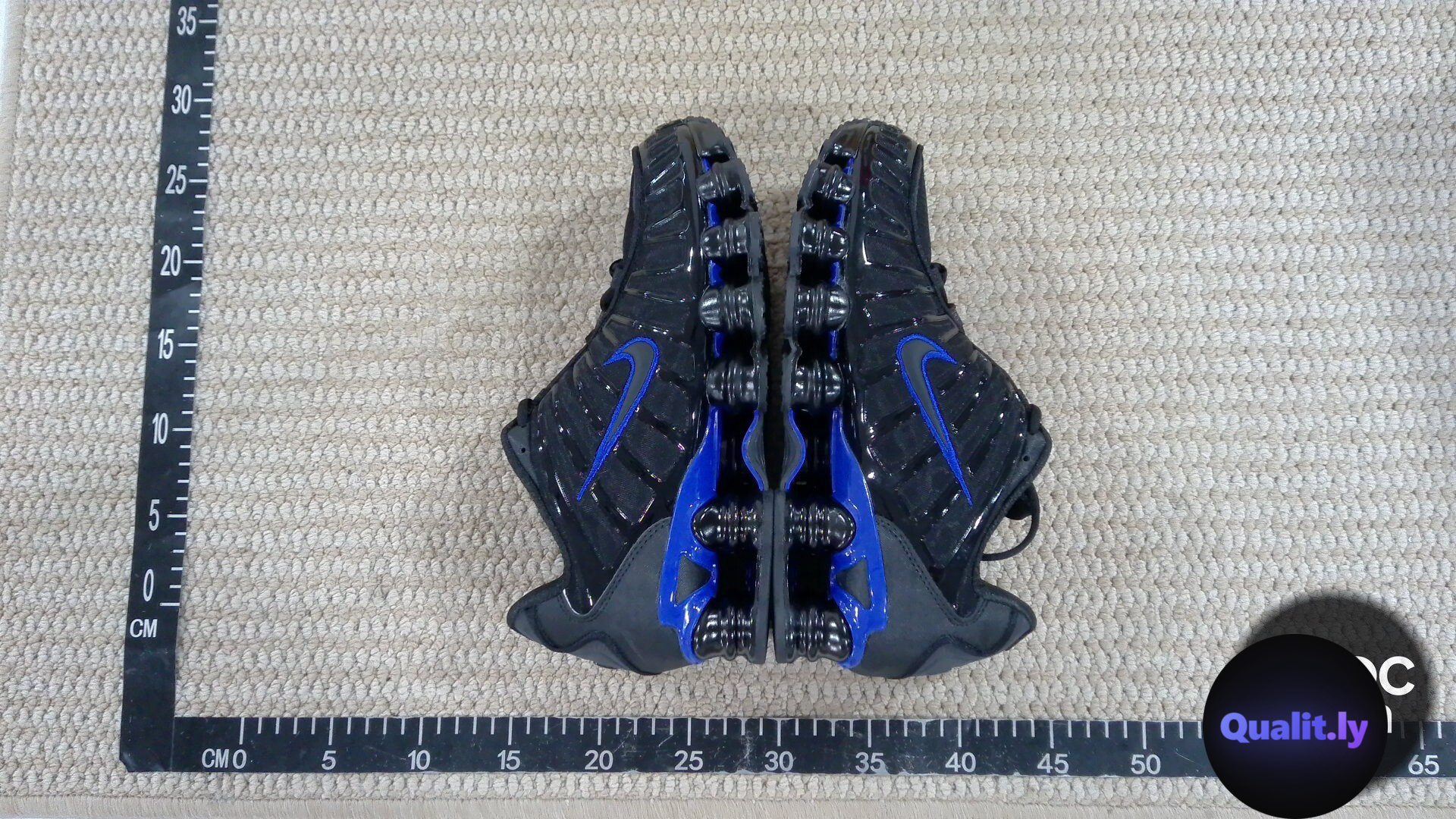 Nike Shox TL Black Blue Sneakers QC