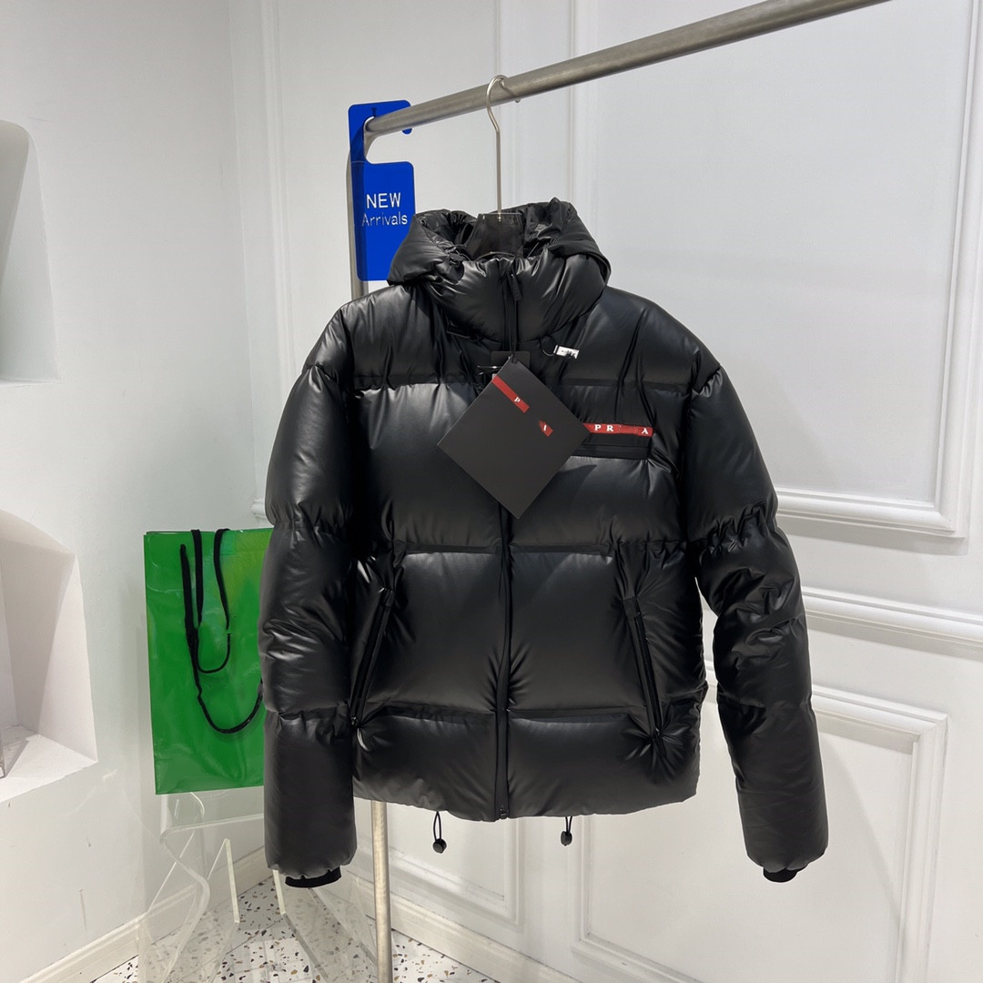 Original Classic Red Label Waterproof 90% White Duck down Jacket Coat for Men and Women Trendy Brand Foto QC de 1688 na Qualit.ly