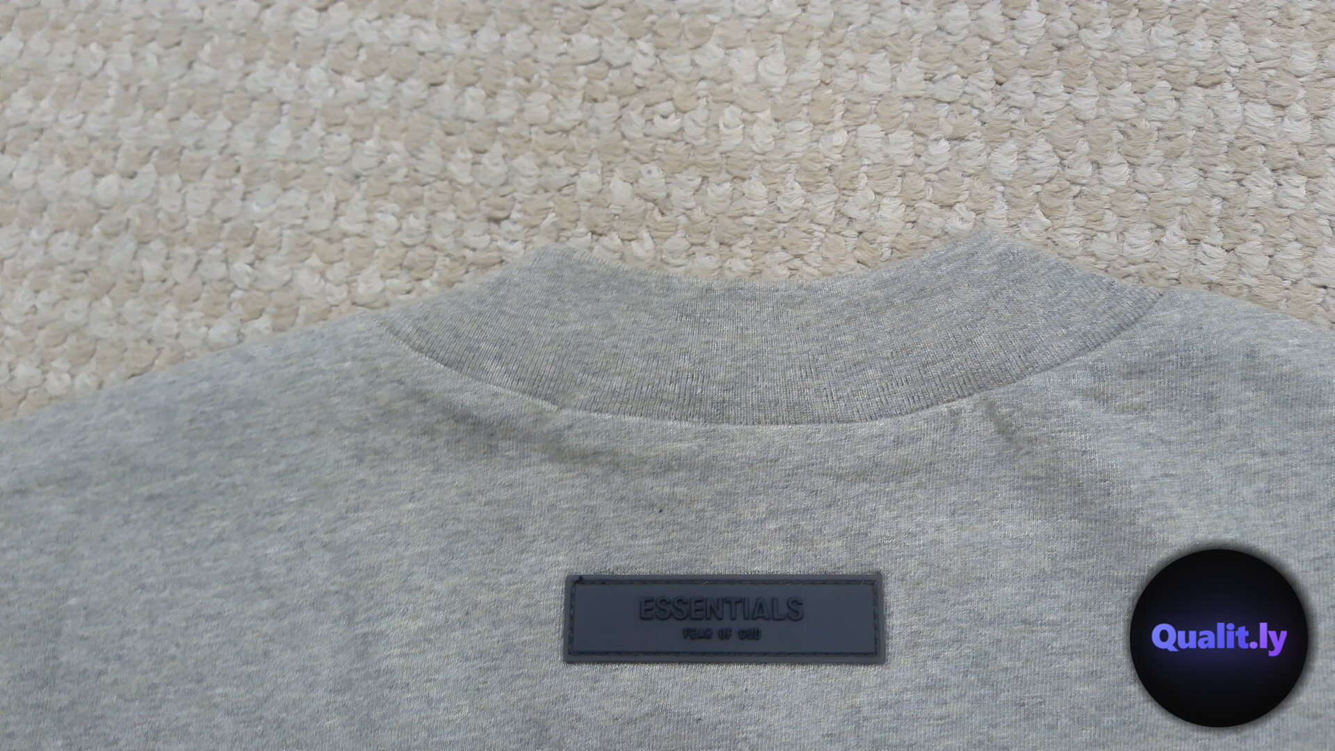 Essentials Fear of God T-Shirt Grey QC