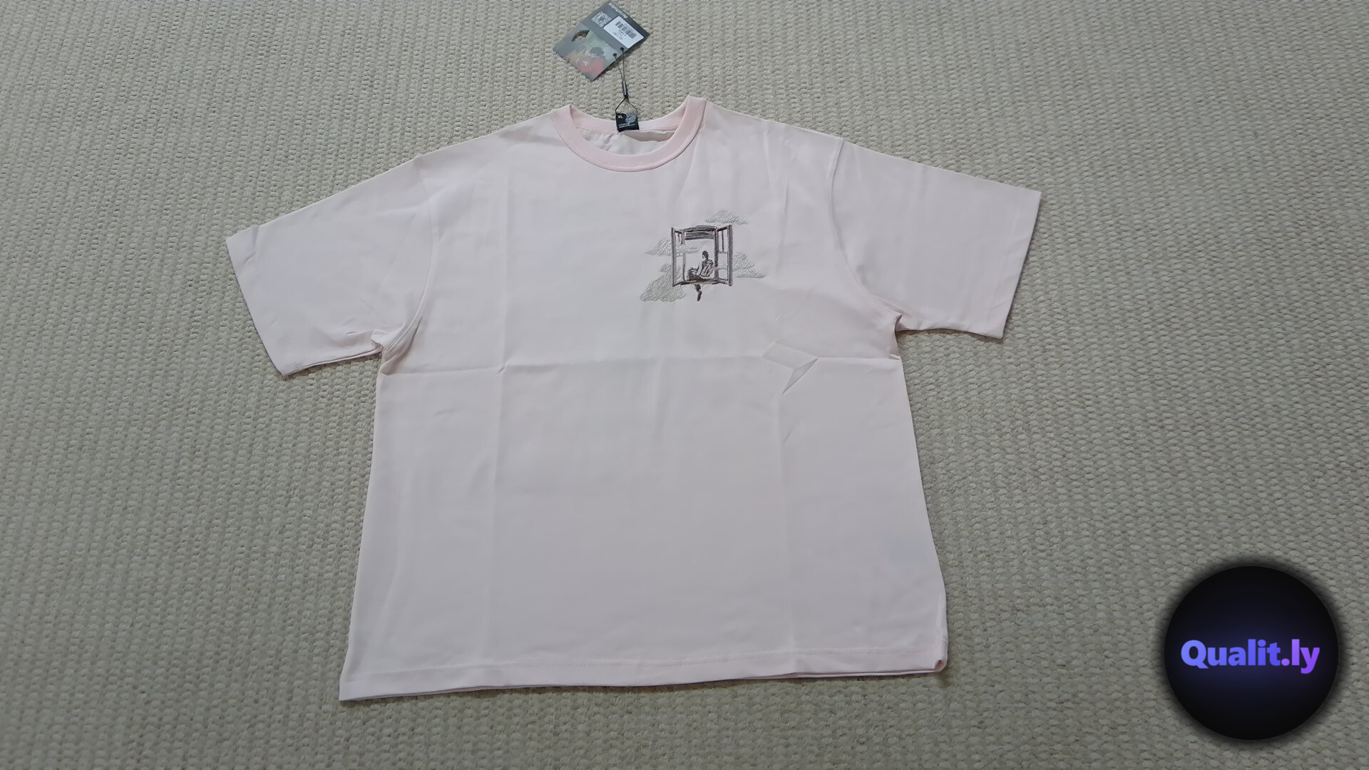 derschutze Pink Embroidered T-Shirt QC