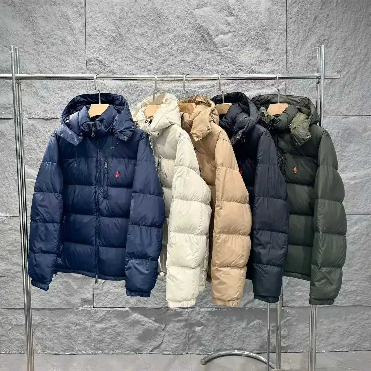 Fluffy F sense down jacket two colors-XW-1