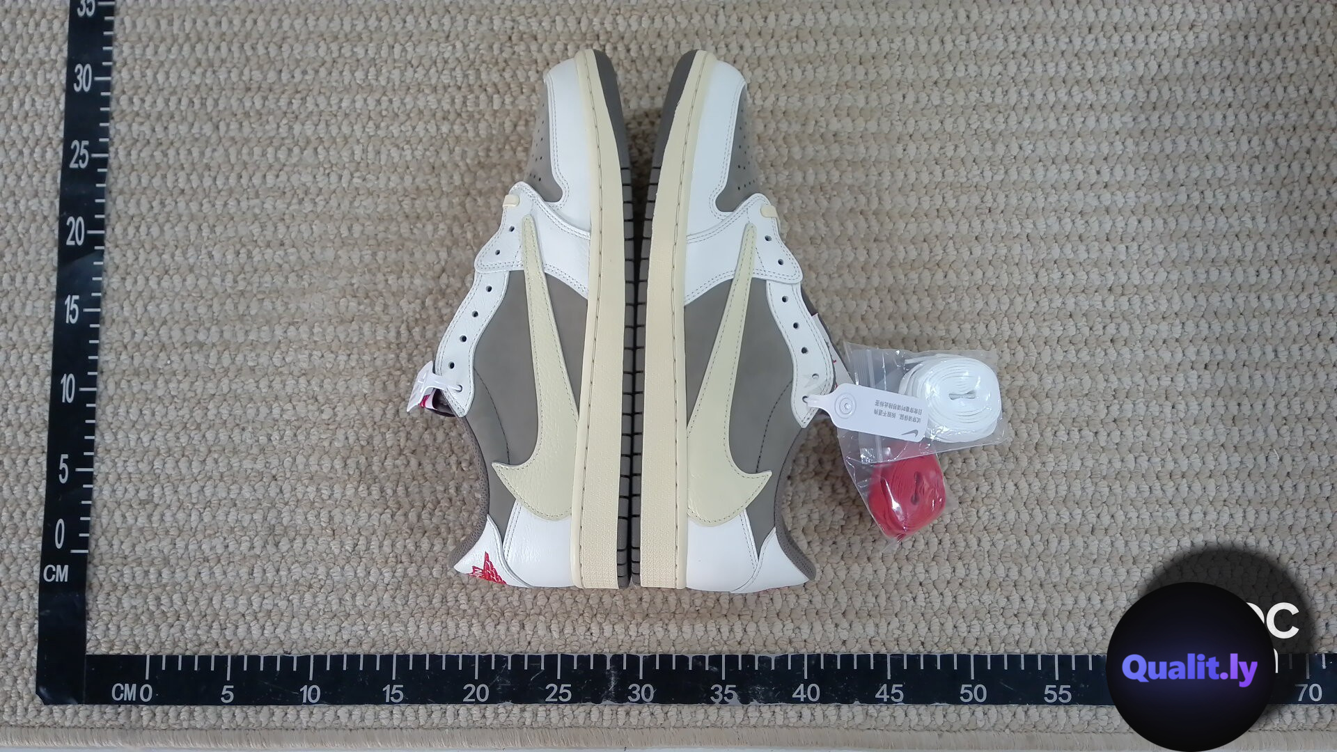 Nike Air Jordan 1 Low Travis Scott Reverse Mocha QC