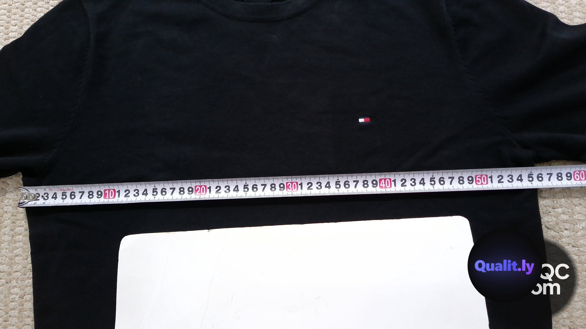 Tommy Hilfiger Black Sweater — QC-Foto 3