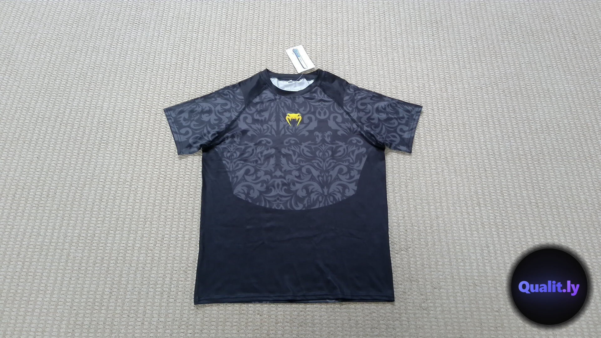 Venum Performance T-Shirt Black QC