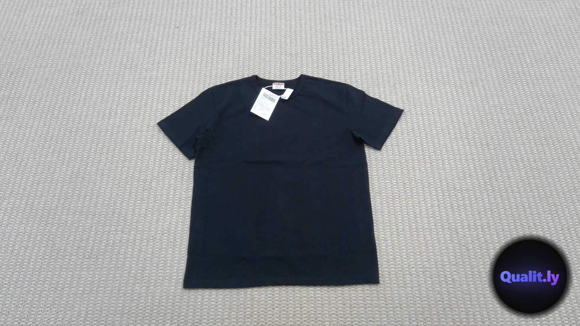SAUCE ZHAN Black T-Shirt QC