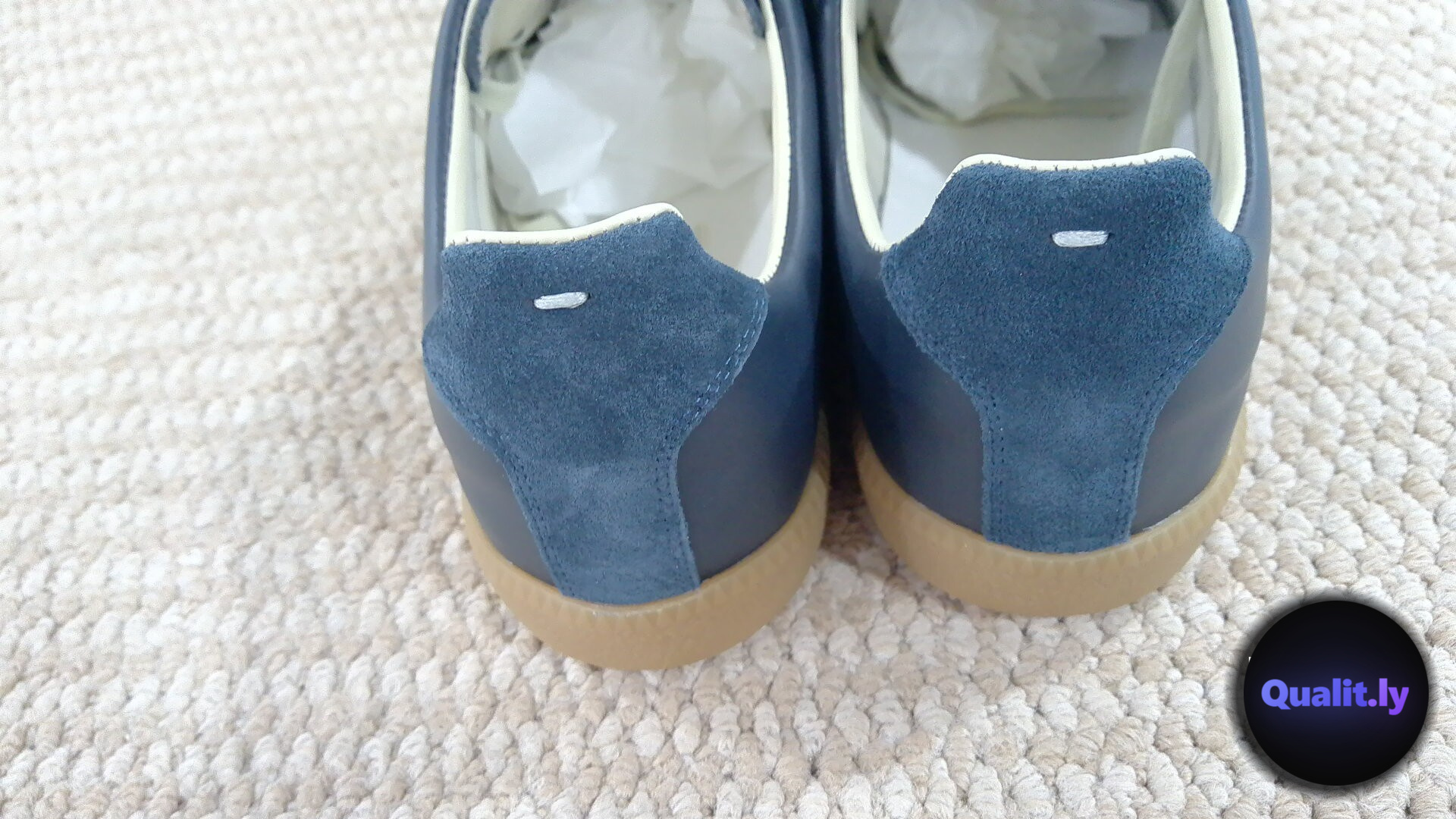 Maison Margiela S57WS0236 T6053 Blue Sneakers — foto QC 3