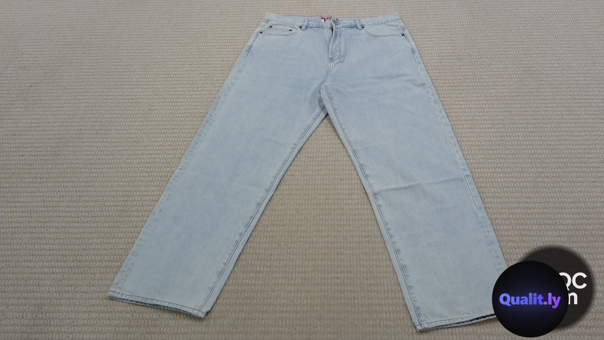 Supreme New York Jeans Light Wash QC