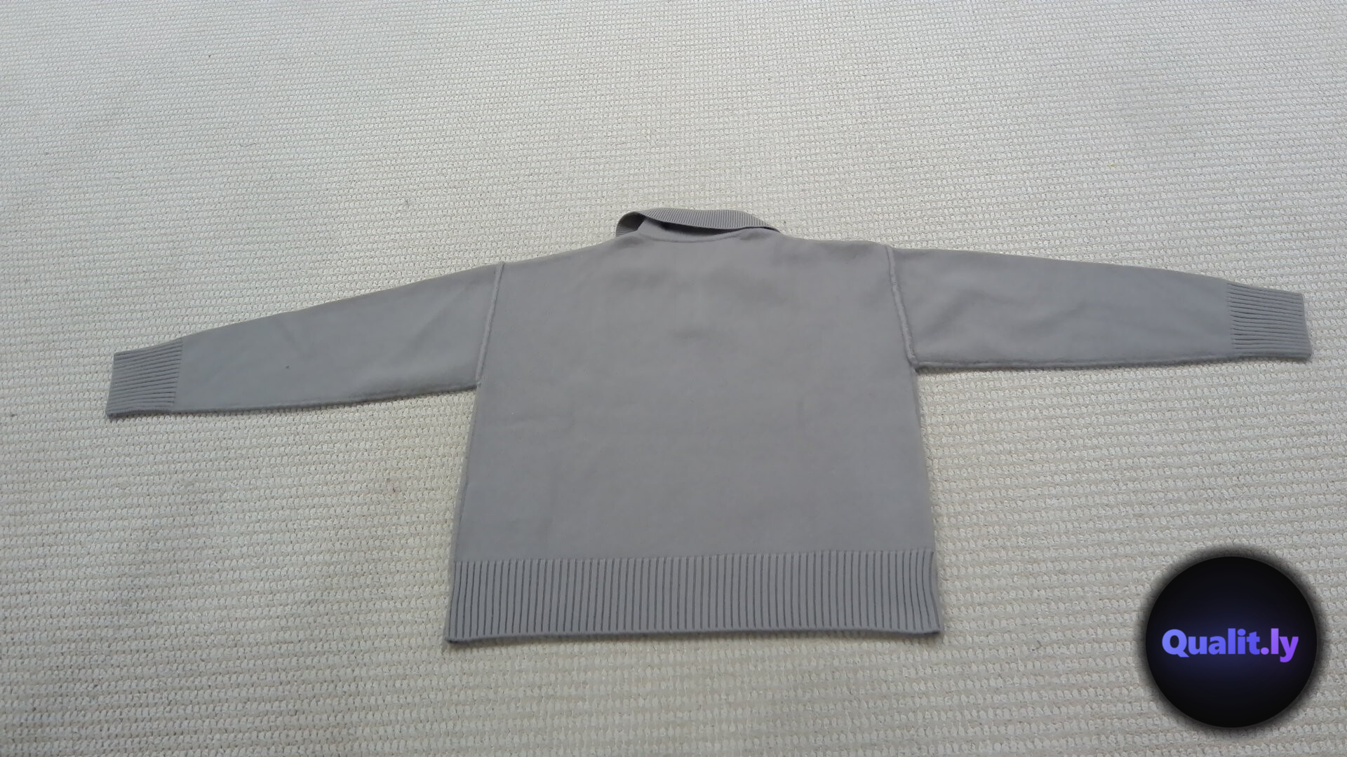 Alpaca Button Sweater QC