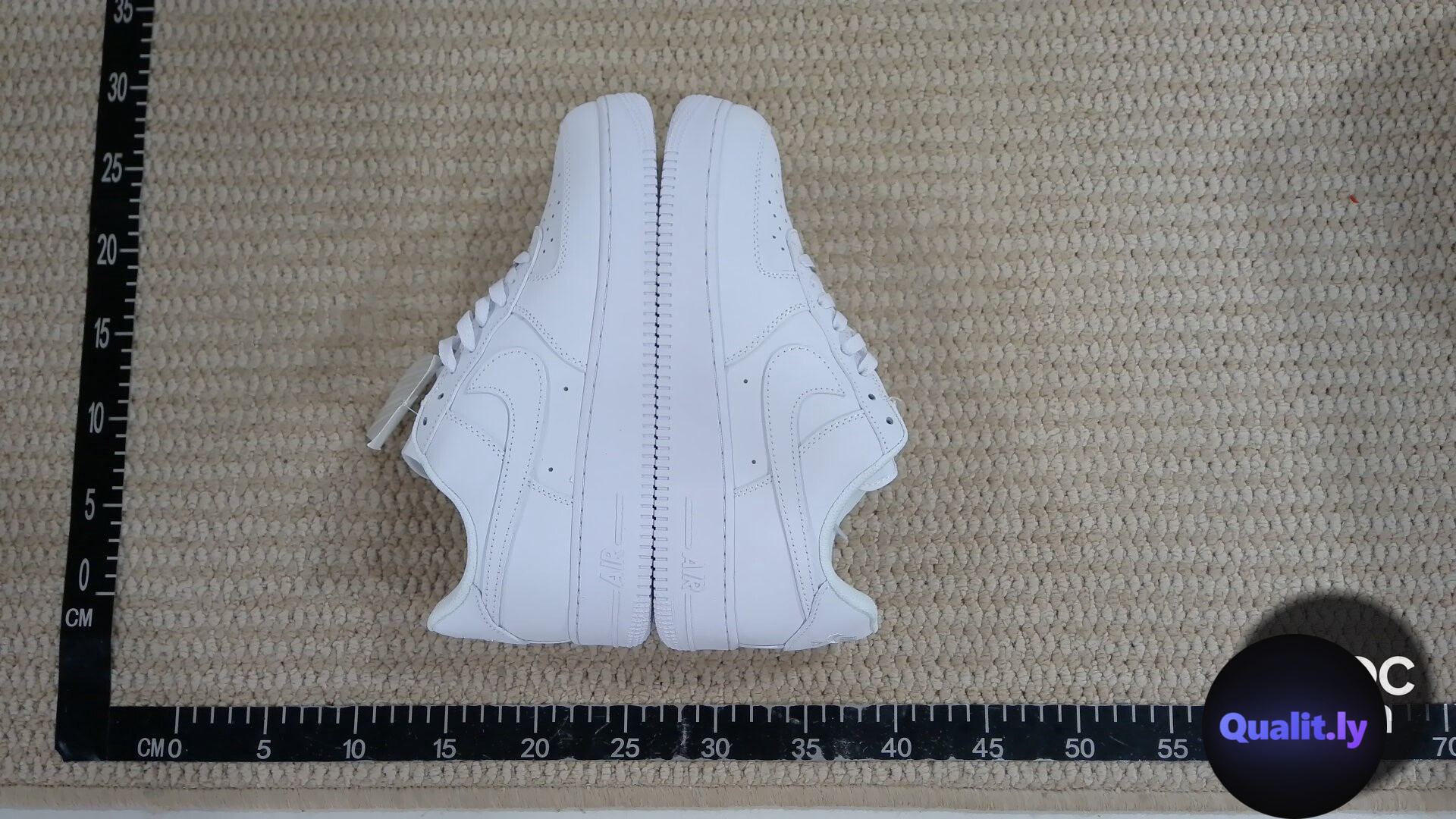 Nike Air Force 1 White Sneakers QC