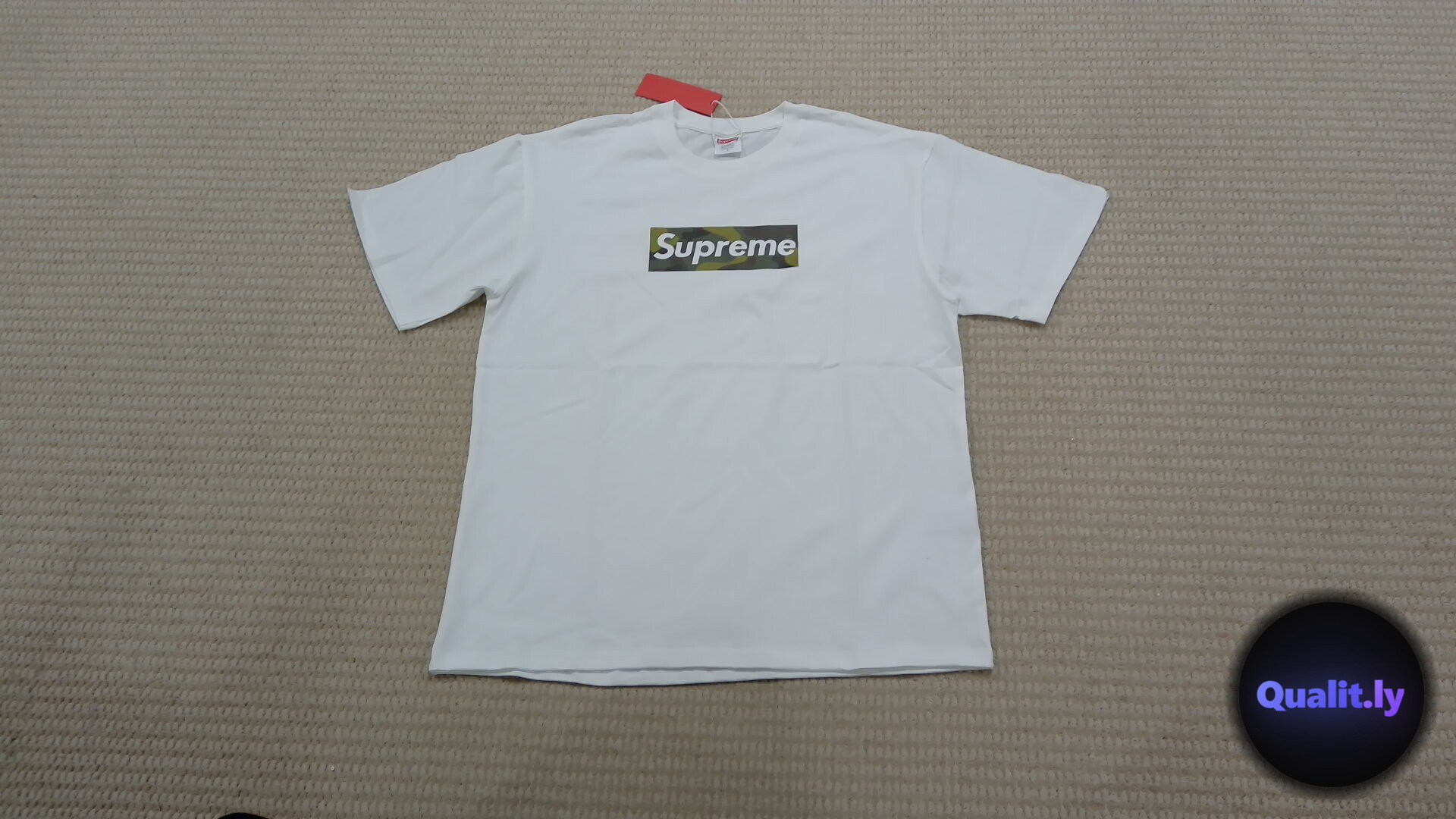 Supreme Box Logo T-Shirt Camo QC
