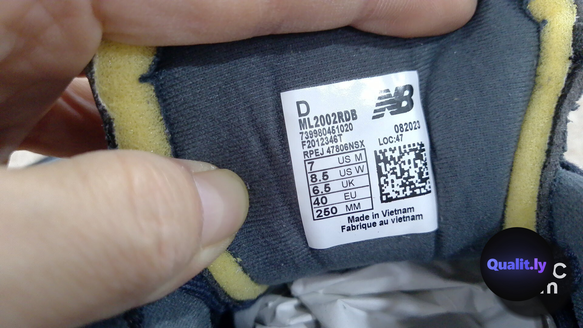 New Balance ML2002RDB Sneakers QC
