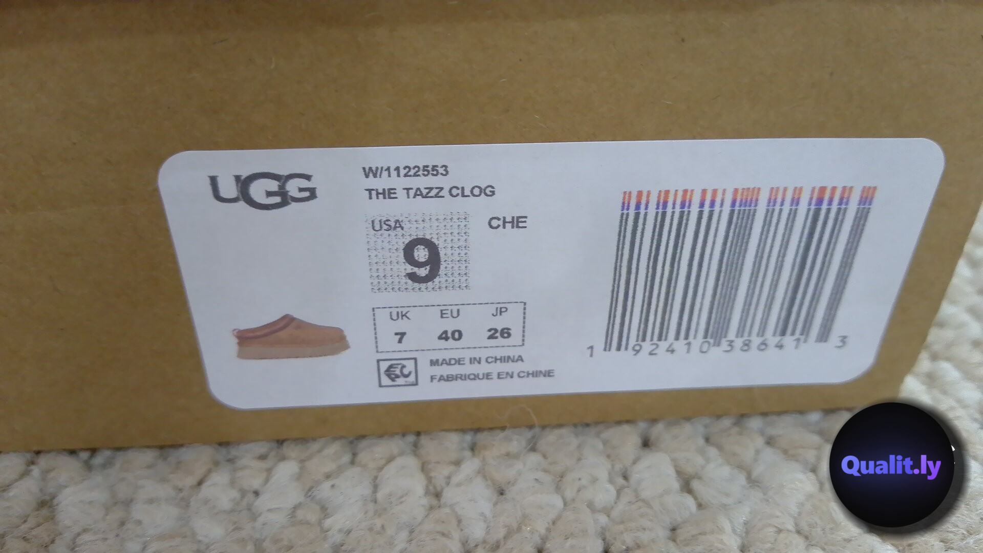 Ugg The Tazz Clog QC