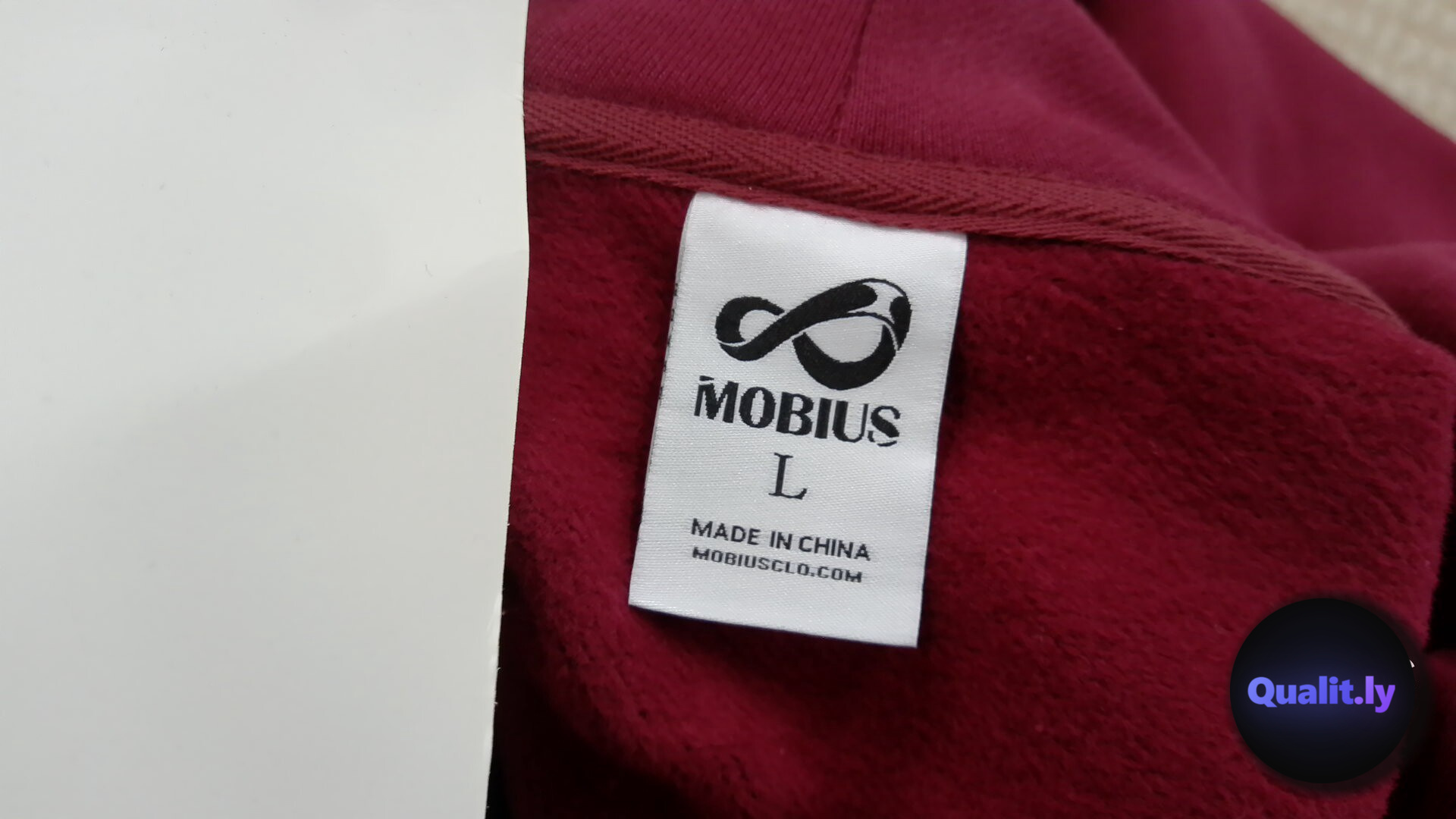 Mobius Zip Hoodie — QC-Foto 3