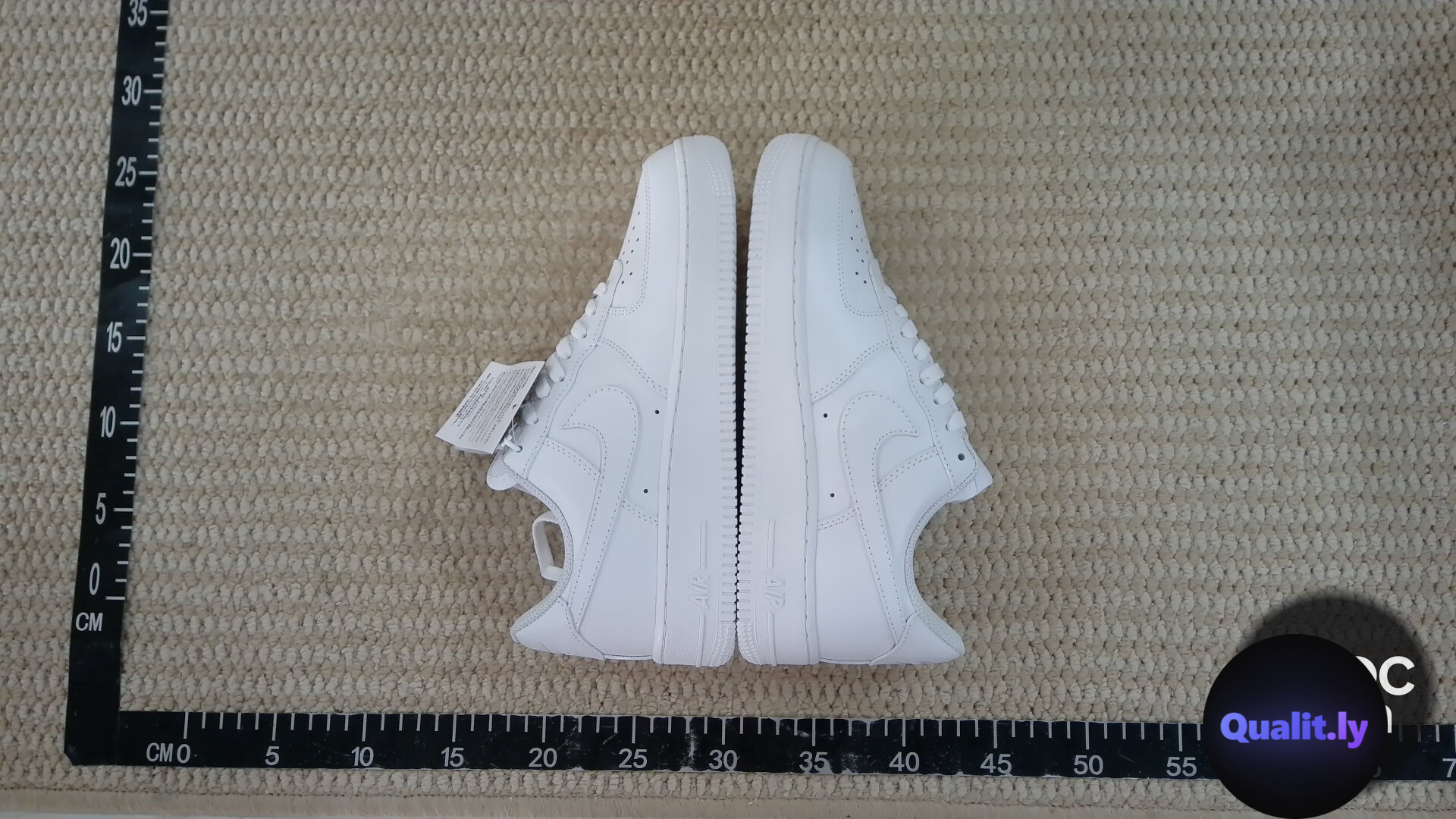 Nike Air Force 1 White Sneakers QC