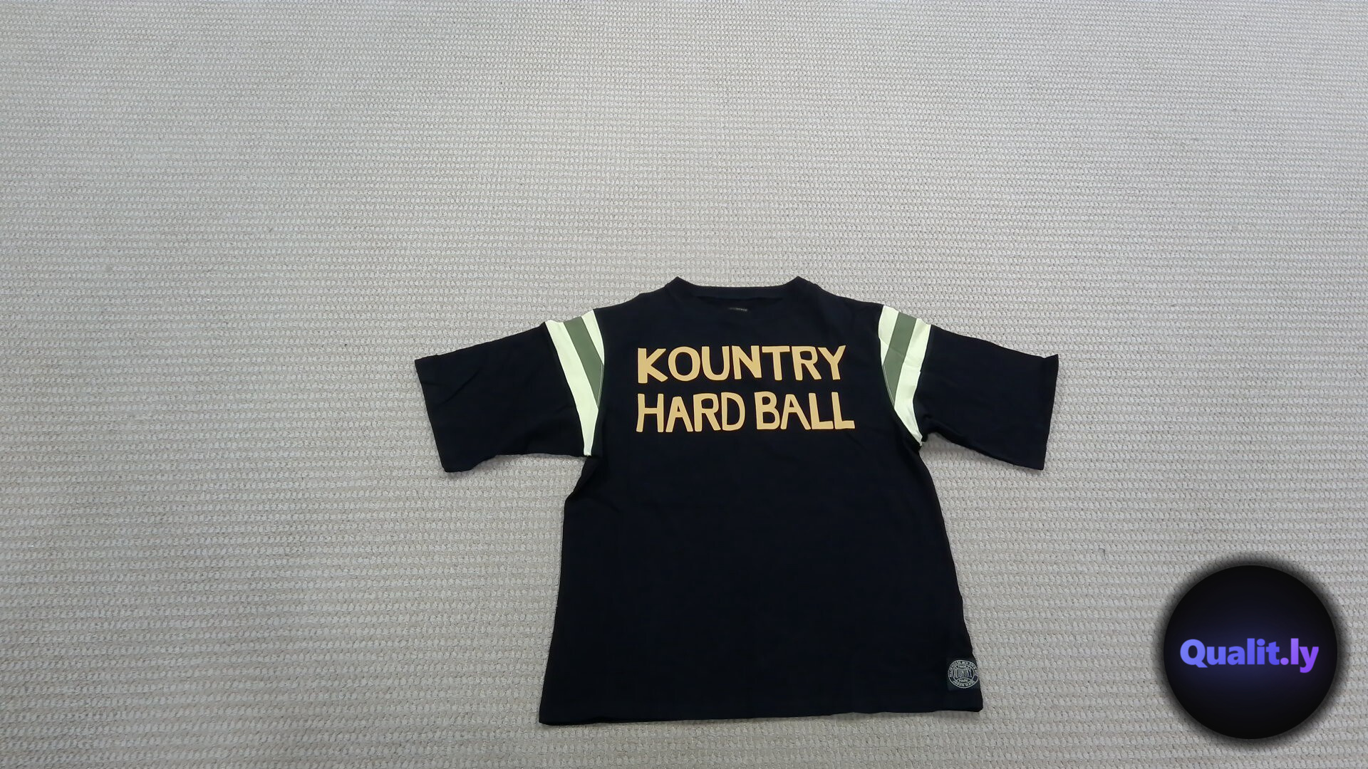 Kapital Kountry Hard Ball T-Shirt Black QC