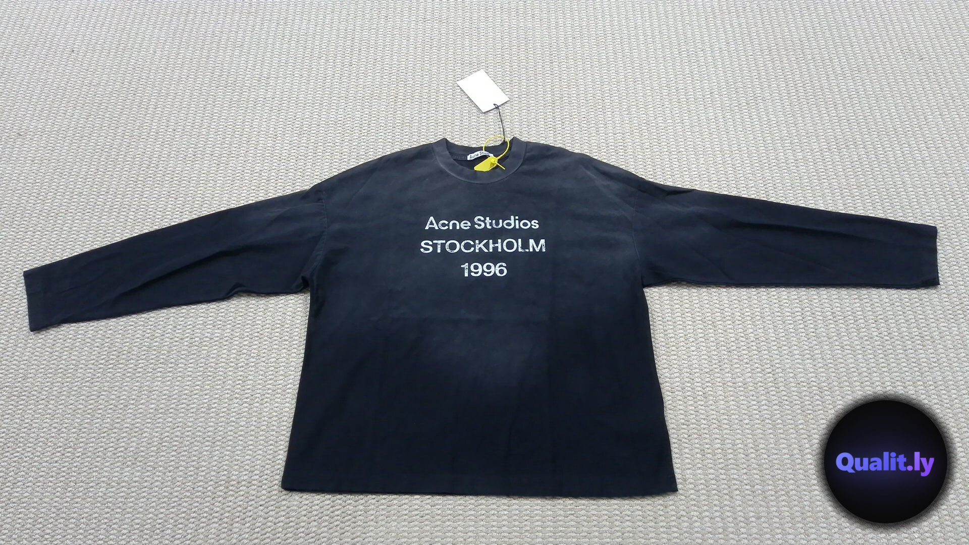 Acne Studios Stockholm 1996 Long Sleeve T-Shirt Collection QC