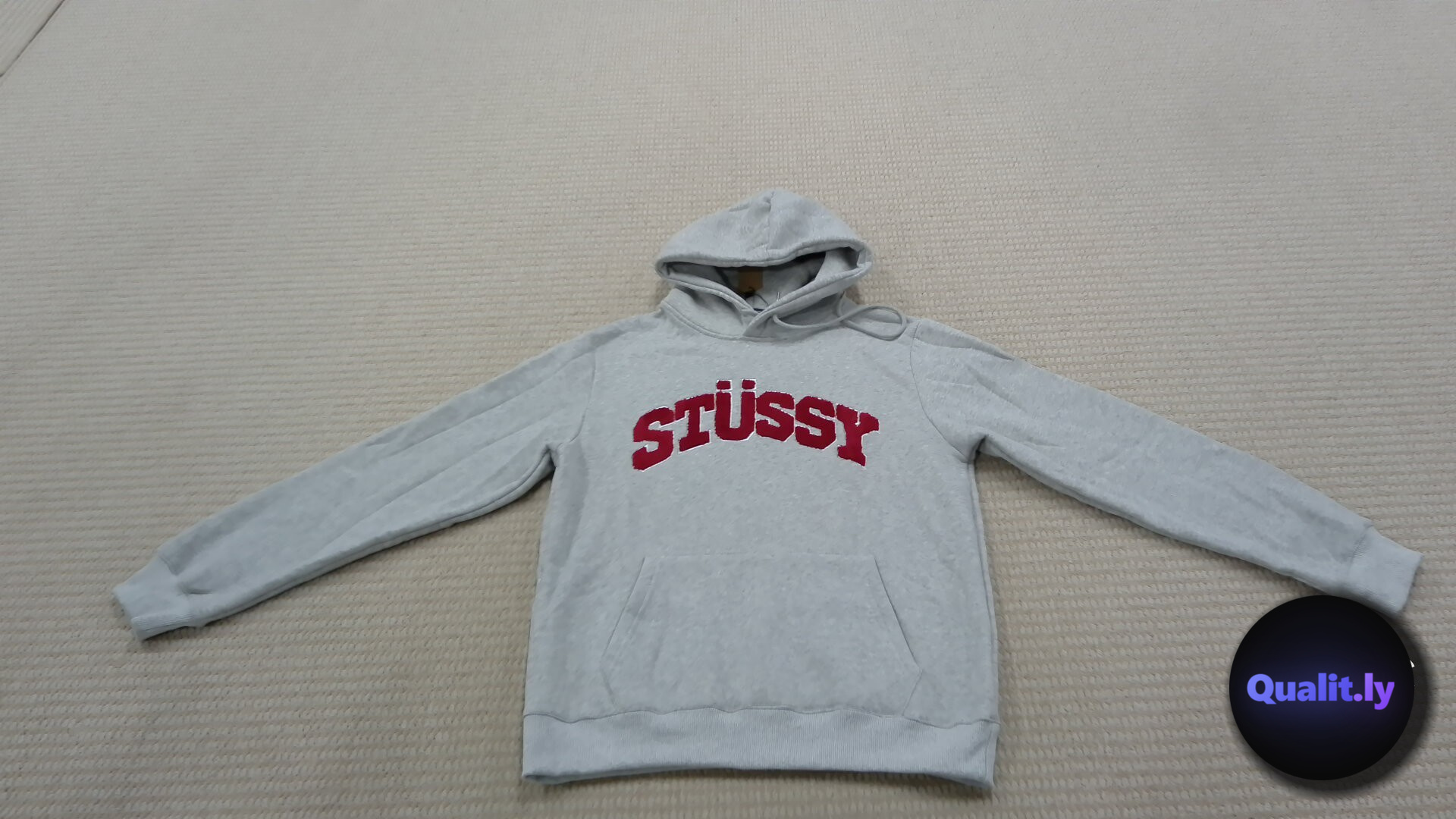 Stussy Grey Hoodie QC