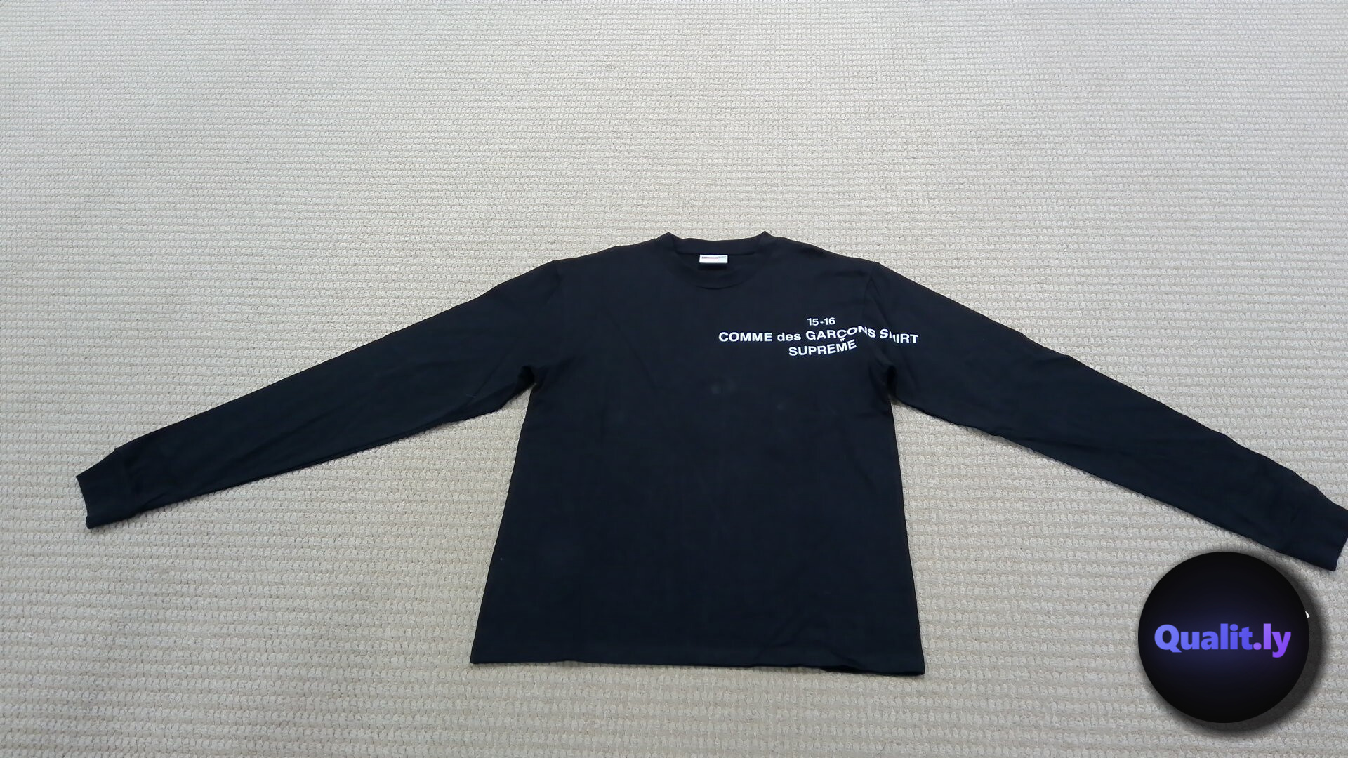 COMME des GARÇONS SHIRT Supreme 15-16 Long Sleeve QC