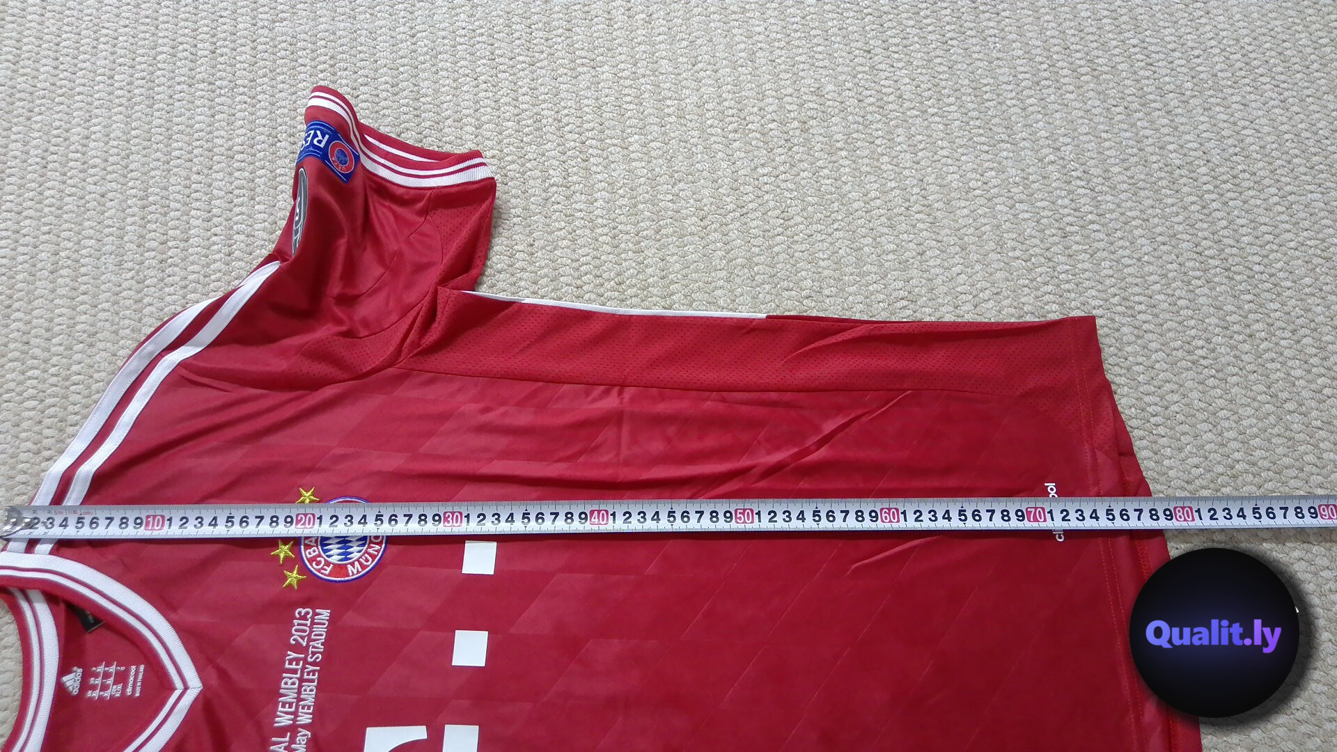 Adidas Bayern Munich Final Wembley 2013 Jersey QC