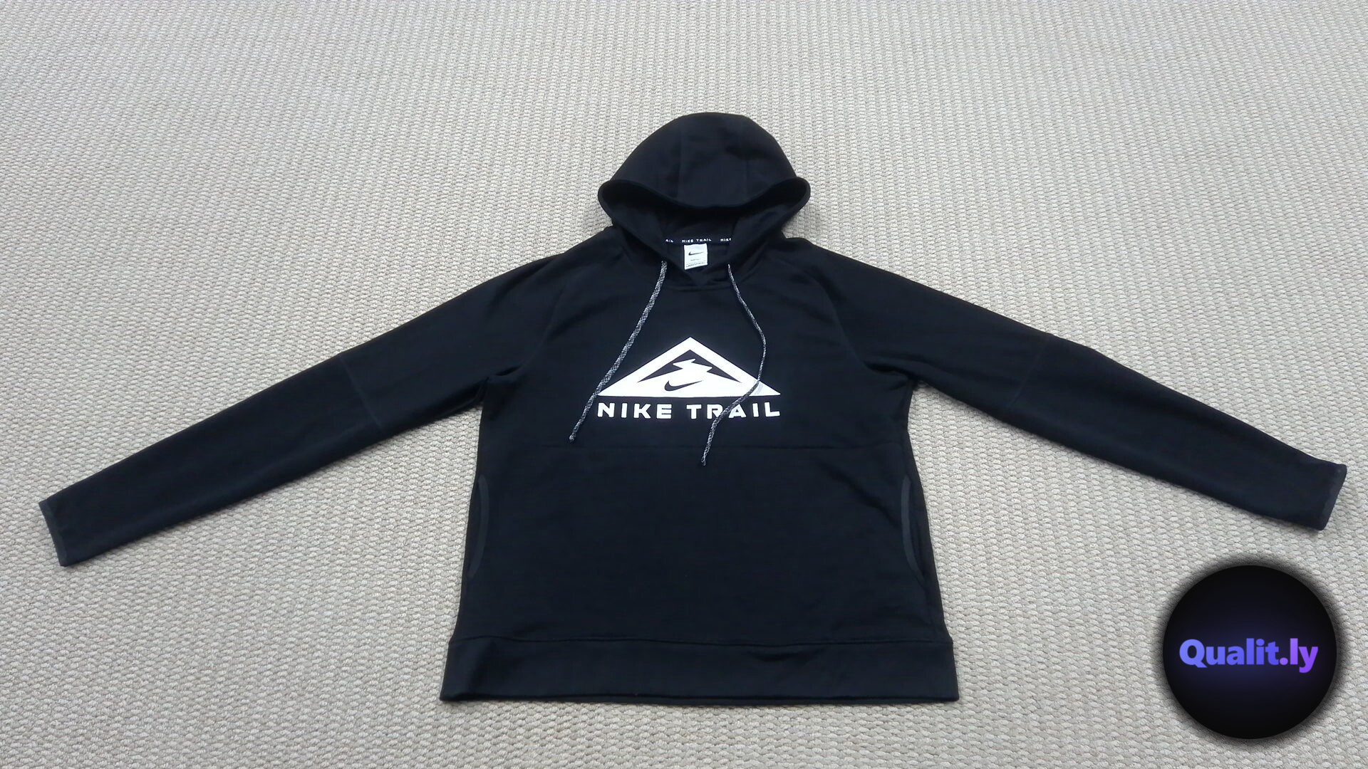 Nike Trail Hoodie Black QC