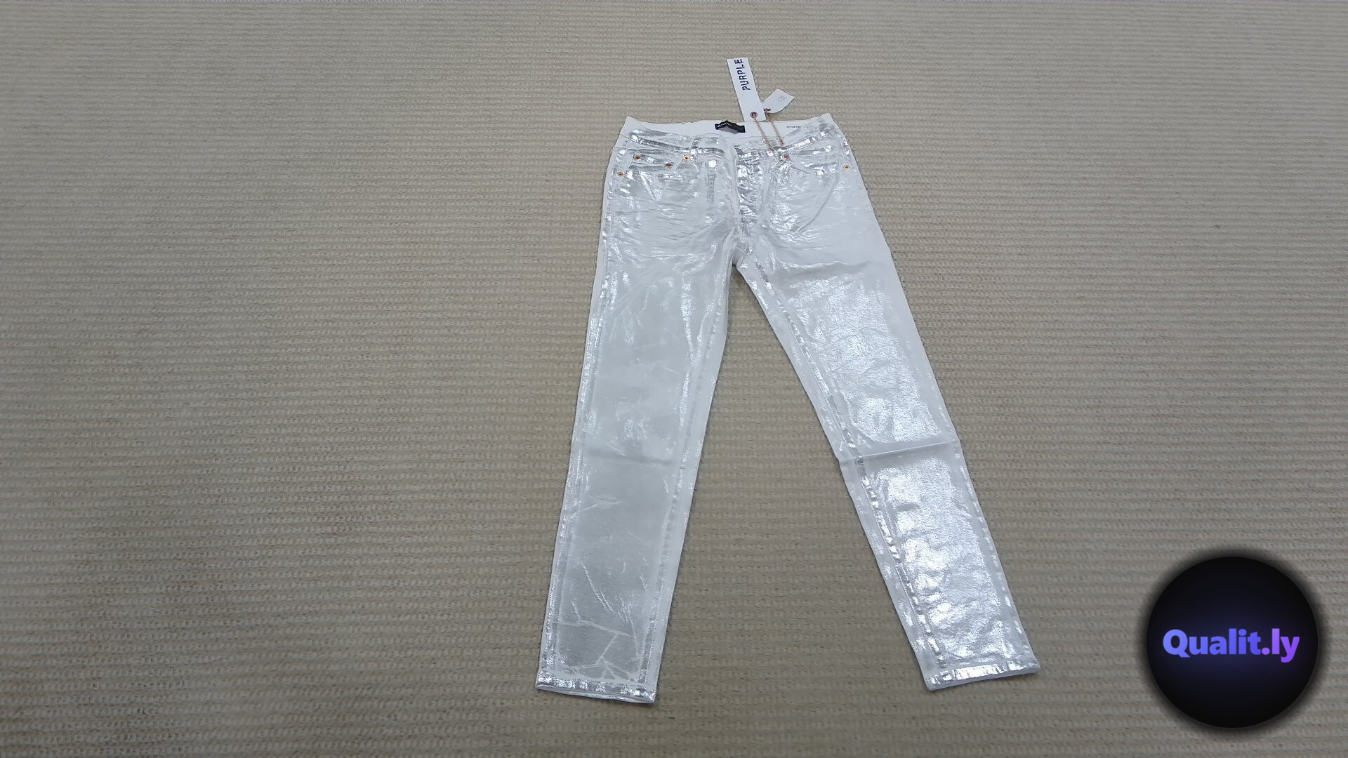 Purple Brand Jeans White QC