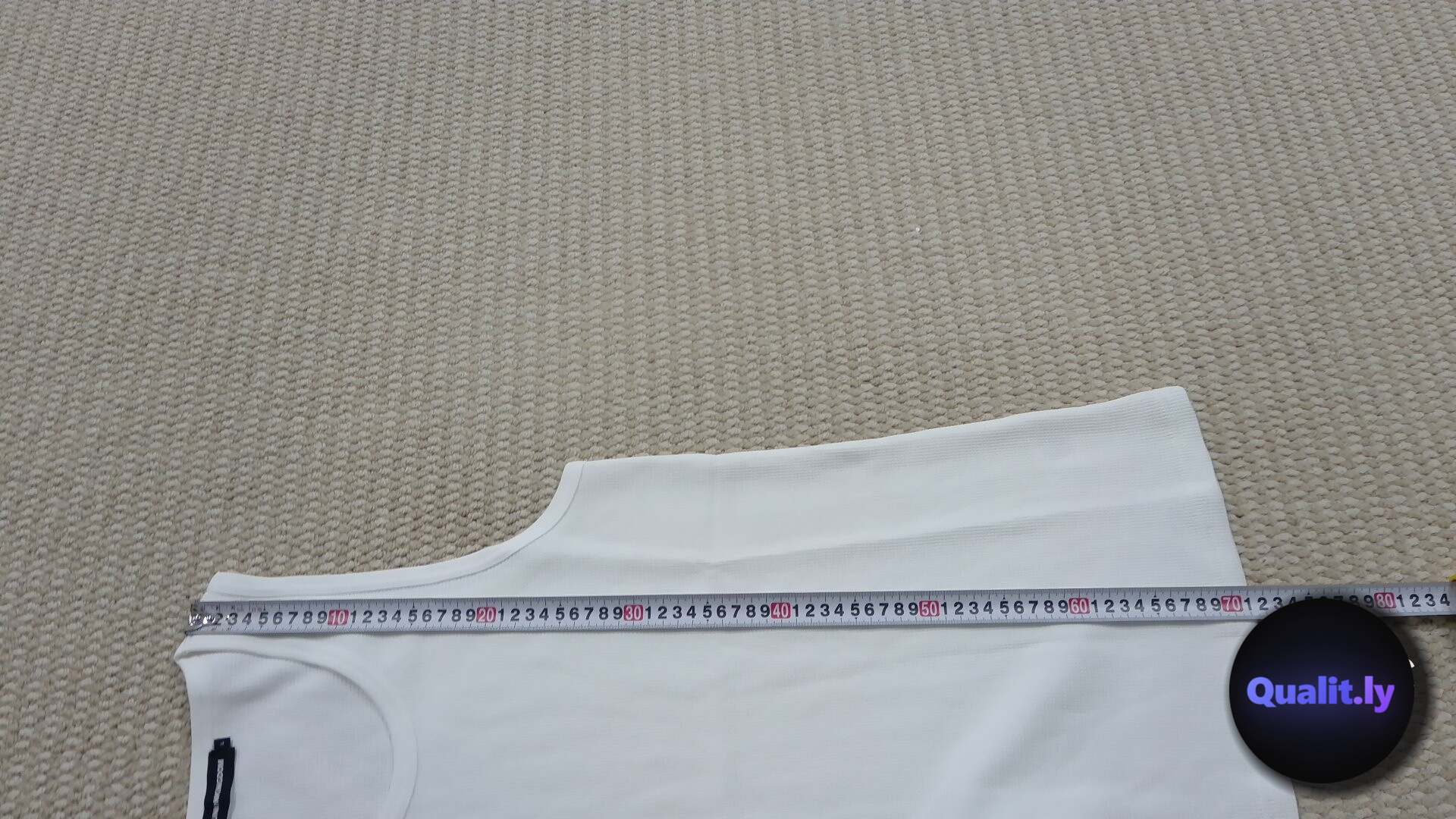 380g Union Kingdom Waffle Weave Tank Independent Heavy-Duty Pure Cotton Waffle Vest QC