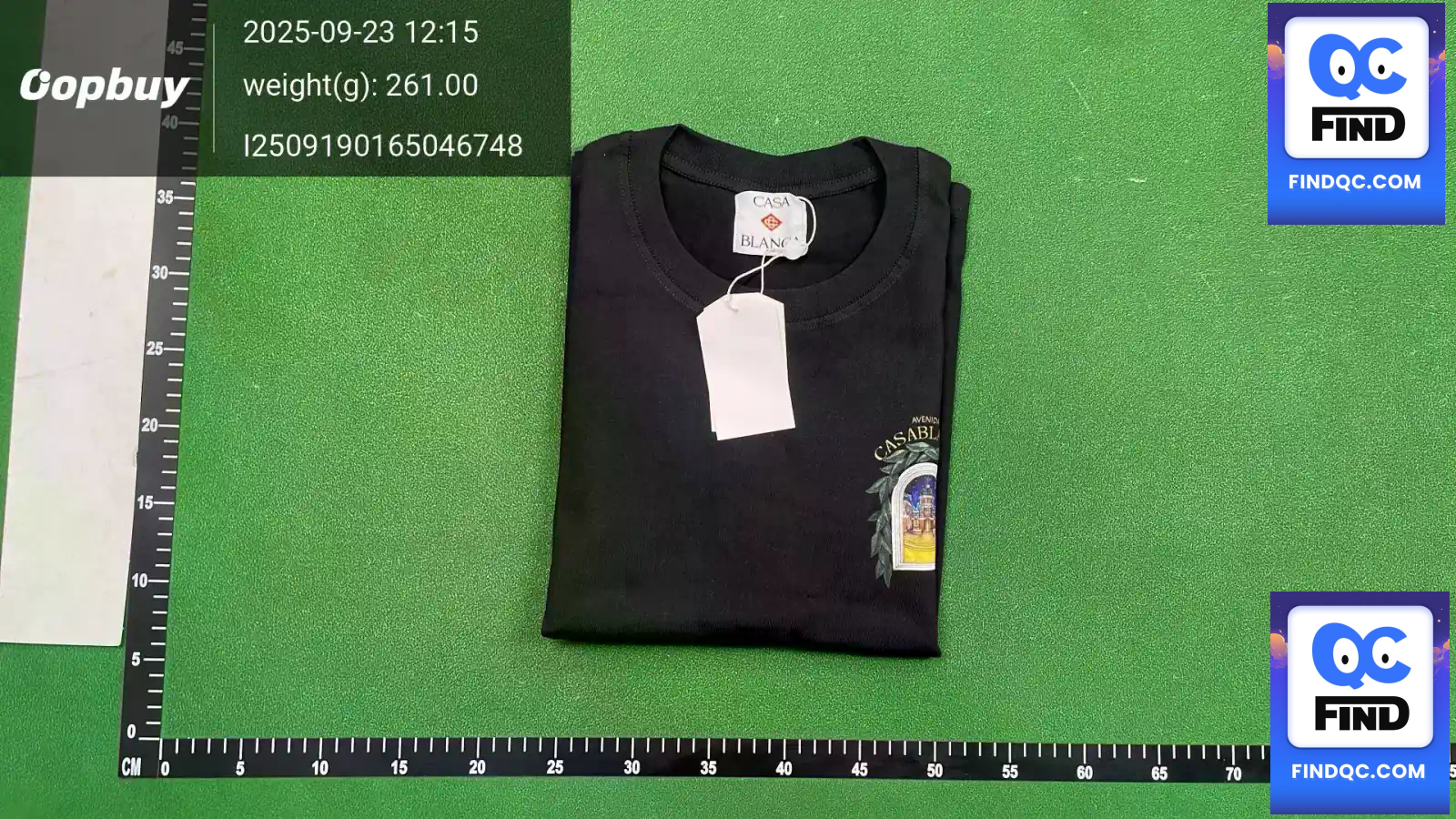 Casa Blanca T-Shirt Black QC