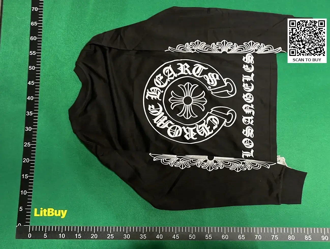 [Full Series] Chrome Hearts Long-Sleeved T-Shirts Pure Cotton Accessible Luxury Embroider Long-Term Supply