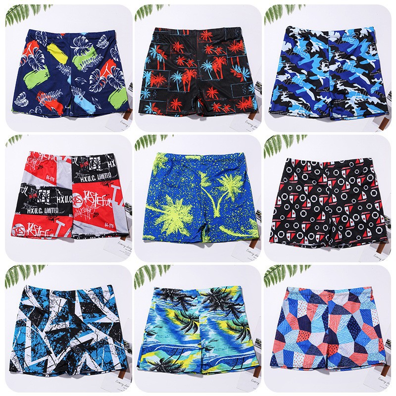 Disposable swimming adult swimming trunks cheap swimming trunks men's fashion wide waist teenagers boxer swimming trunks wholesale