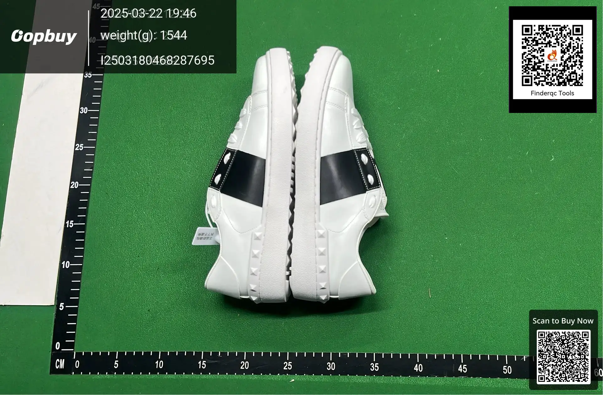 Valentino Rockstud Sneakers White