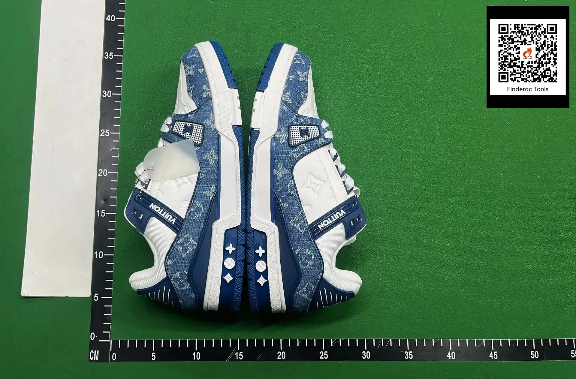 Louis Vuitton LV Trainer Denim Blue