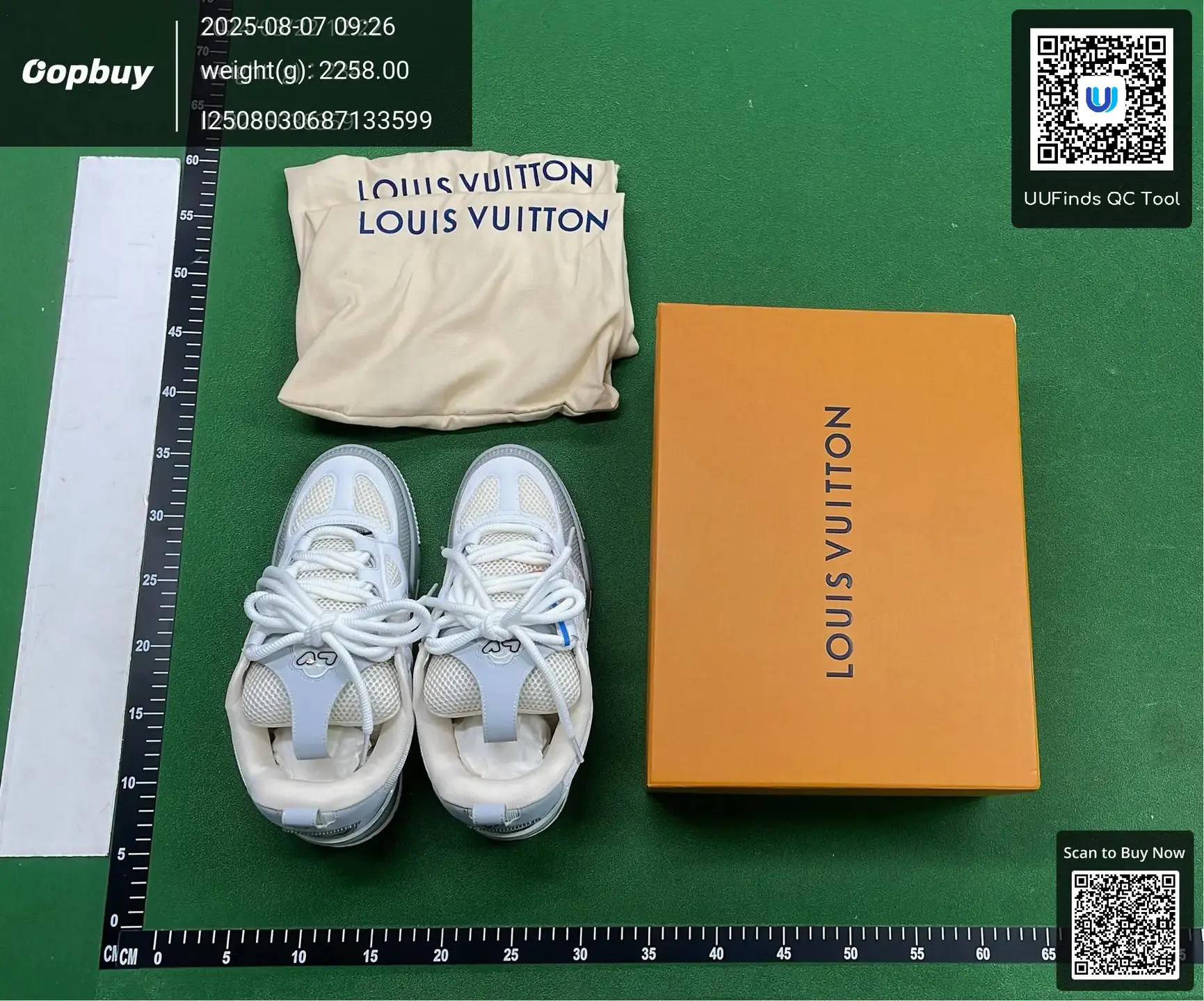 Louis Vuitton Trainers White