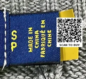 Twisted knitted cotton sweater
