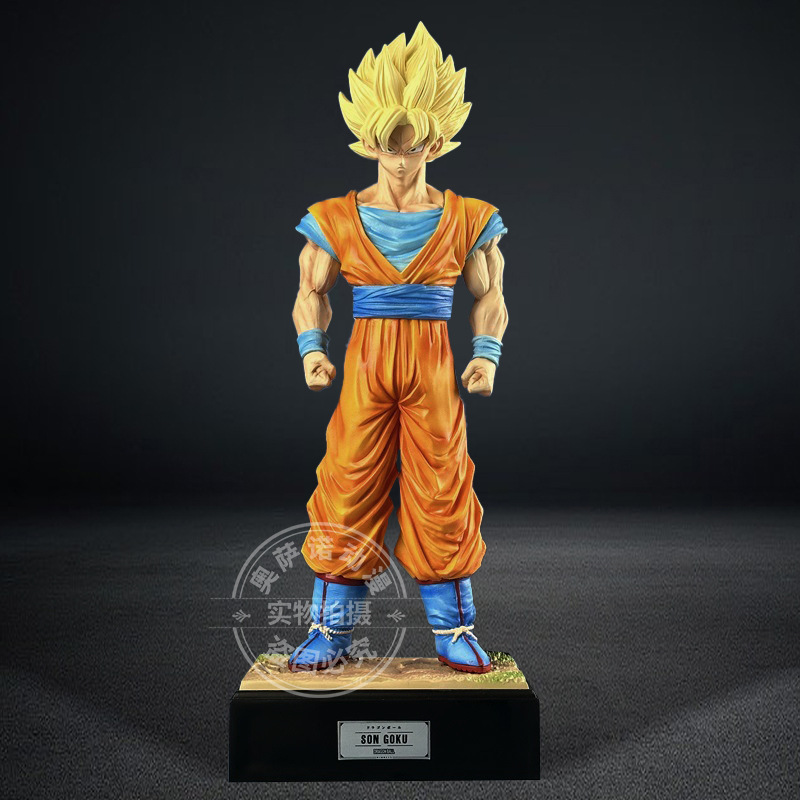 Dragon Ball Z Warrior Early Super Infinite Monkey King Double-headed Carving Hand-made Model Static High Quality GK Hand-made Statue Ornaments