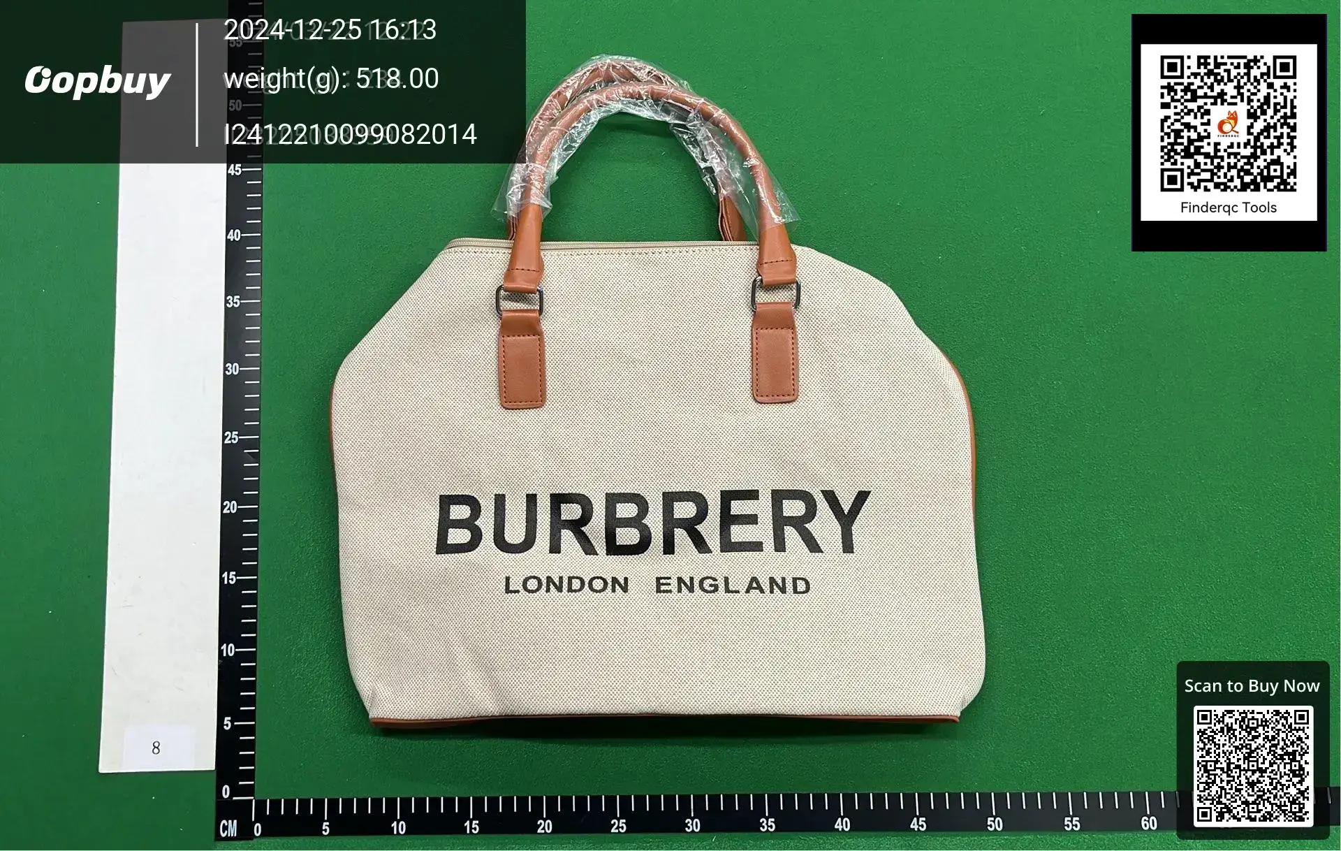 Burberry London England Tote Bag