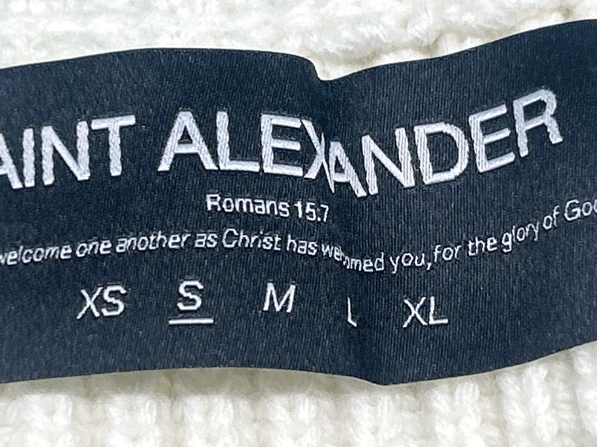 Saint Alexander White Sweater