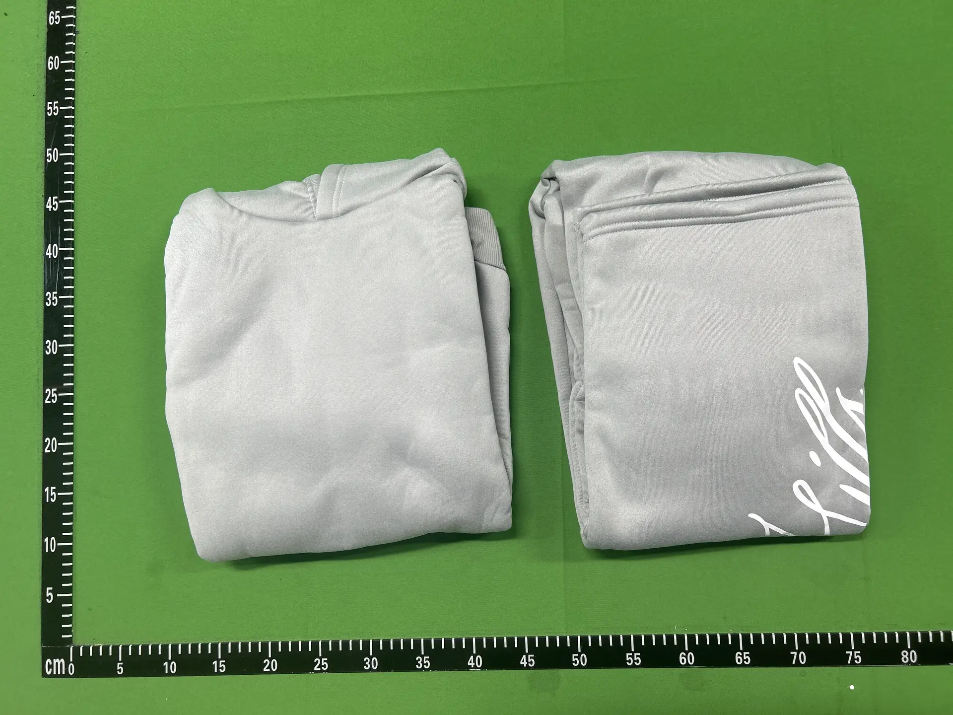 Grey hoodie and sweatpants set