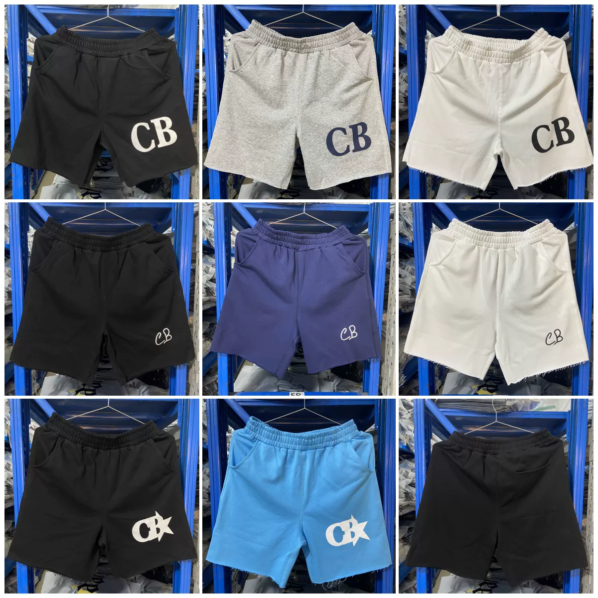 Foreign trade fashion Cole buxto classic letter print summer high street trend casual versatile sports shorts for men