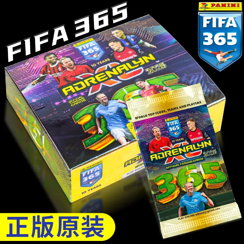 Panini Panini Star Card Fifa365 Collection Card Football Official Authentic Haaland 10Th Anniversary