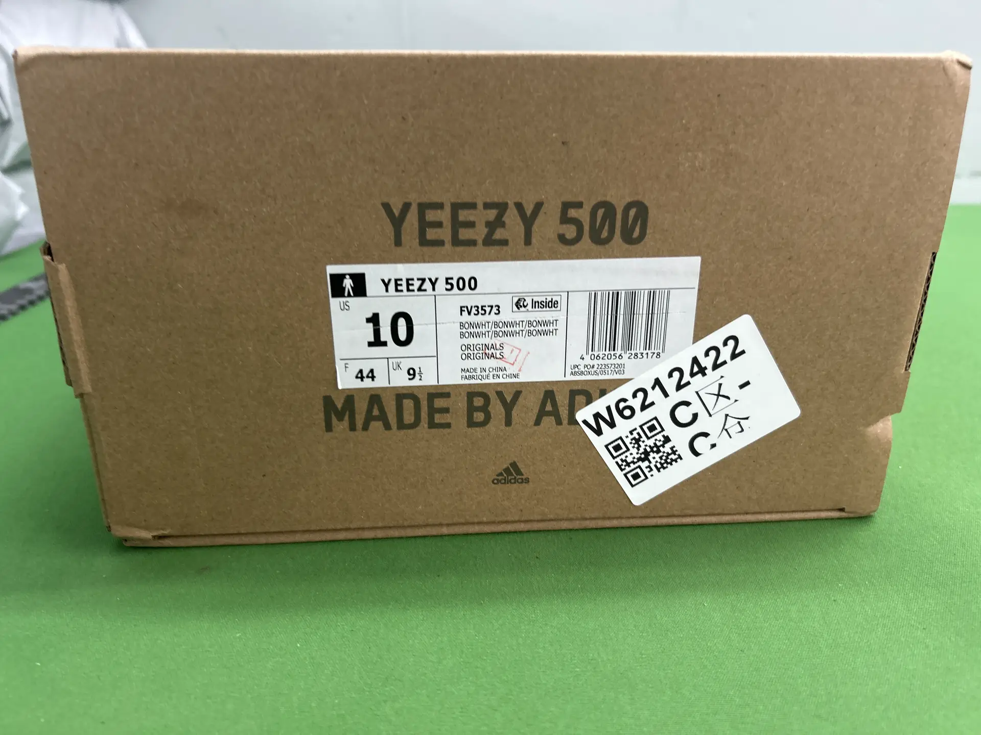 Adidas Yeezy 500 Bone White FV3573