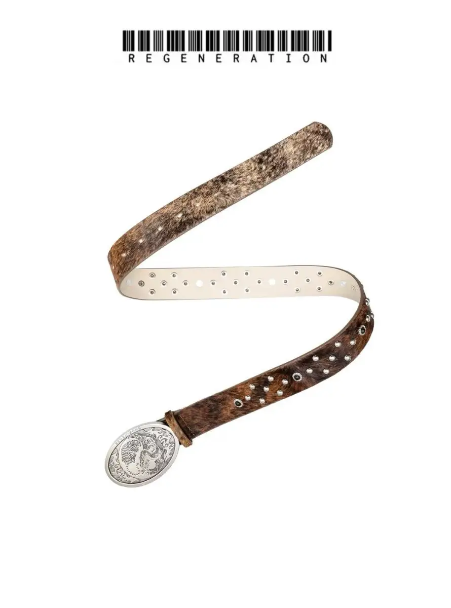 [Gai/Bridge/Crispy/Li Daben/Yang He Su Same Style] Rz Import Horsehair First Layer Dragon Tiger Belt