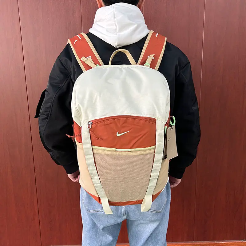 Nike Nike Mountaineering Bag Backpack Large Capacity Travel Bag Men's Casual Sports Backpack Student School Bag Dj9677